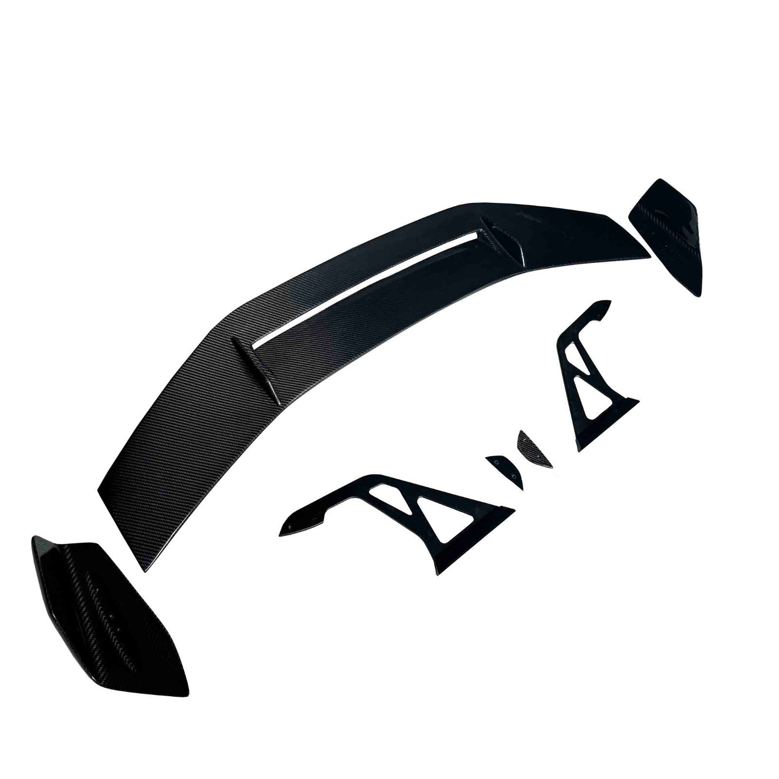 Carbon Fiber Swan Neck Wing AD V3 - BMW G87 M2 G80 M3 G82 M4