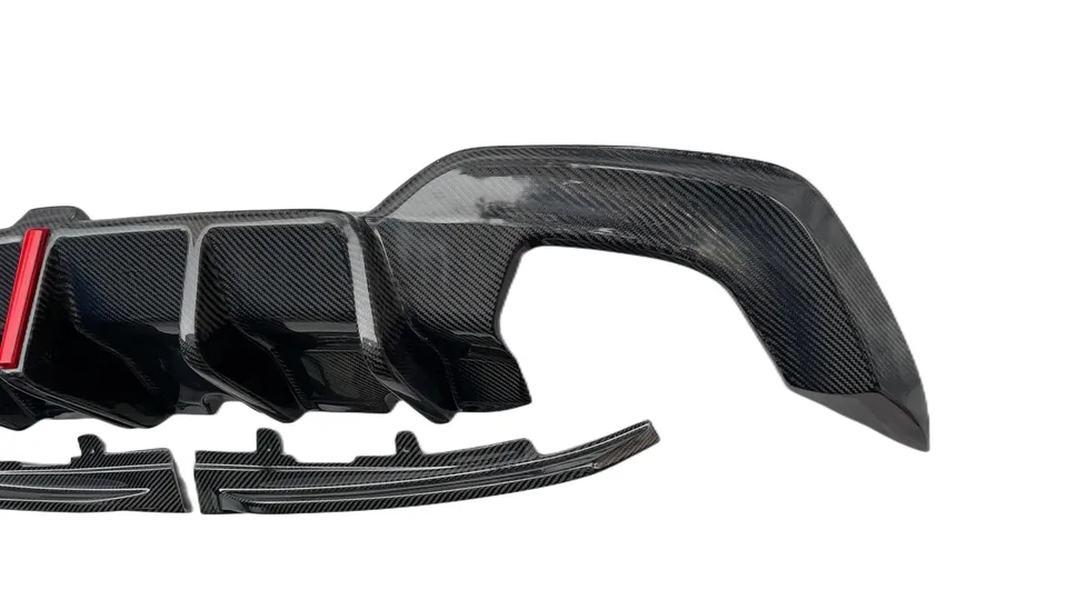 Carbon Fiber MP Rear Diffuser w/ Brake Light - BMW 3 Series G20