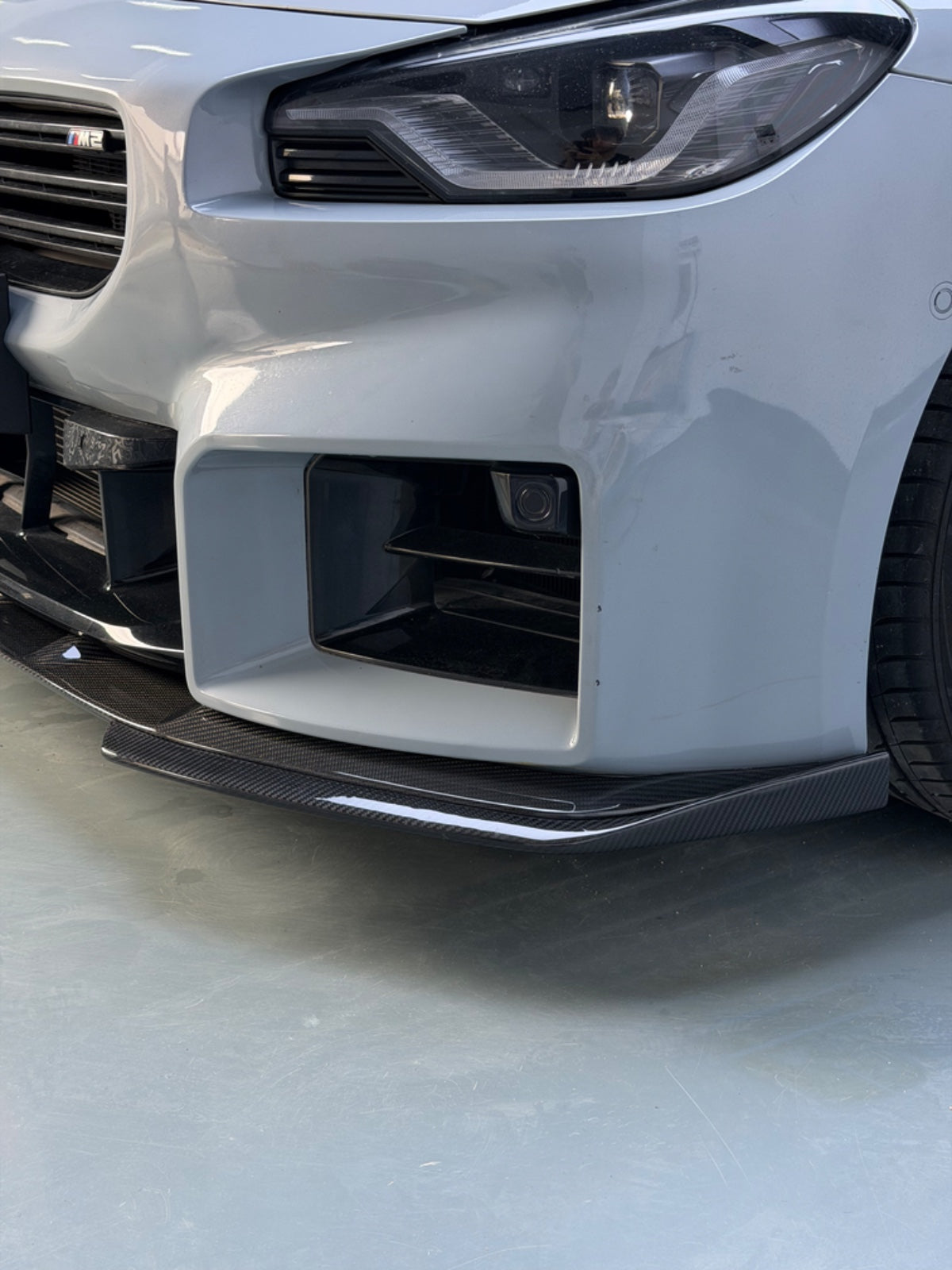 PrePreg Carbon fiber 3d Style Front Splitter Lip - BMW G87 M2