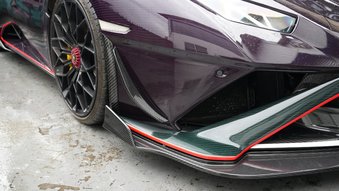 Carbon Fiber Front Canards - Lamborghini Huracan STO