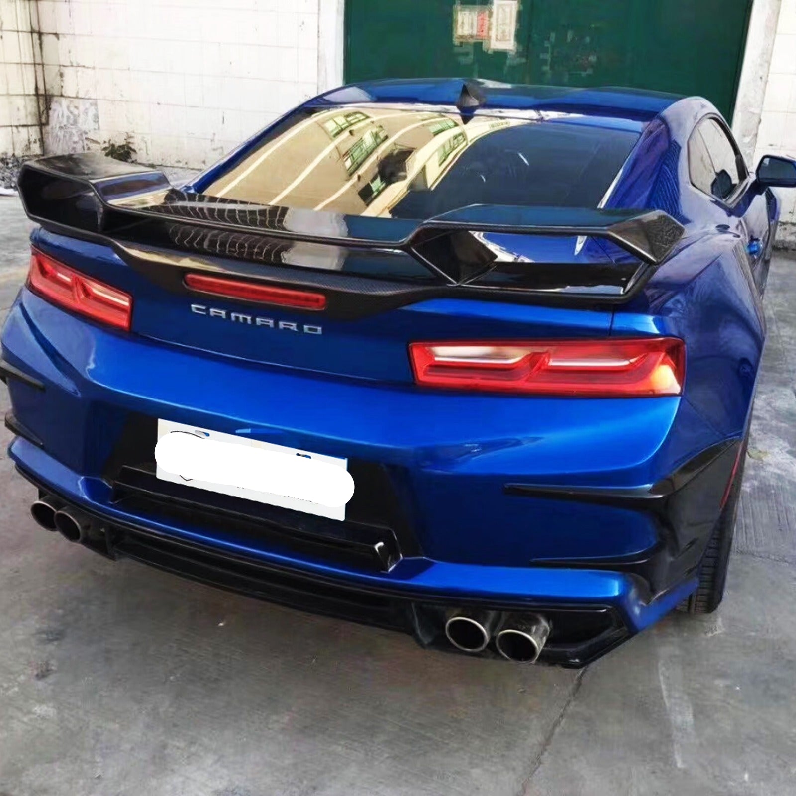 Carbon Fiber Rear Transformer Wing - 2017-2020 Camaro