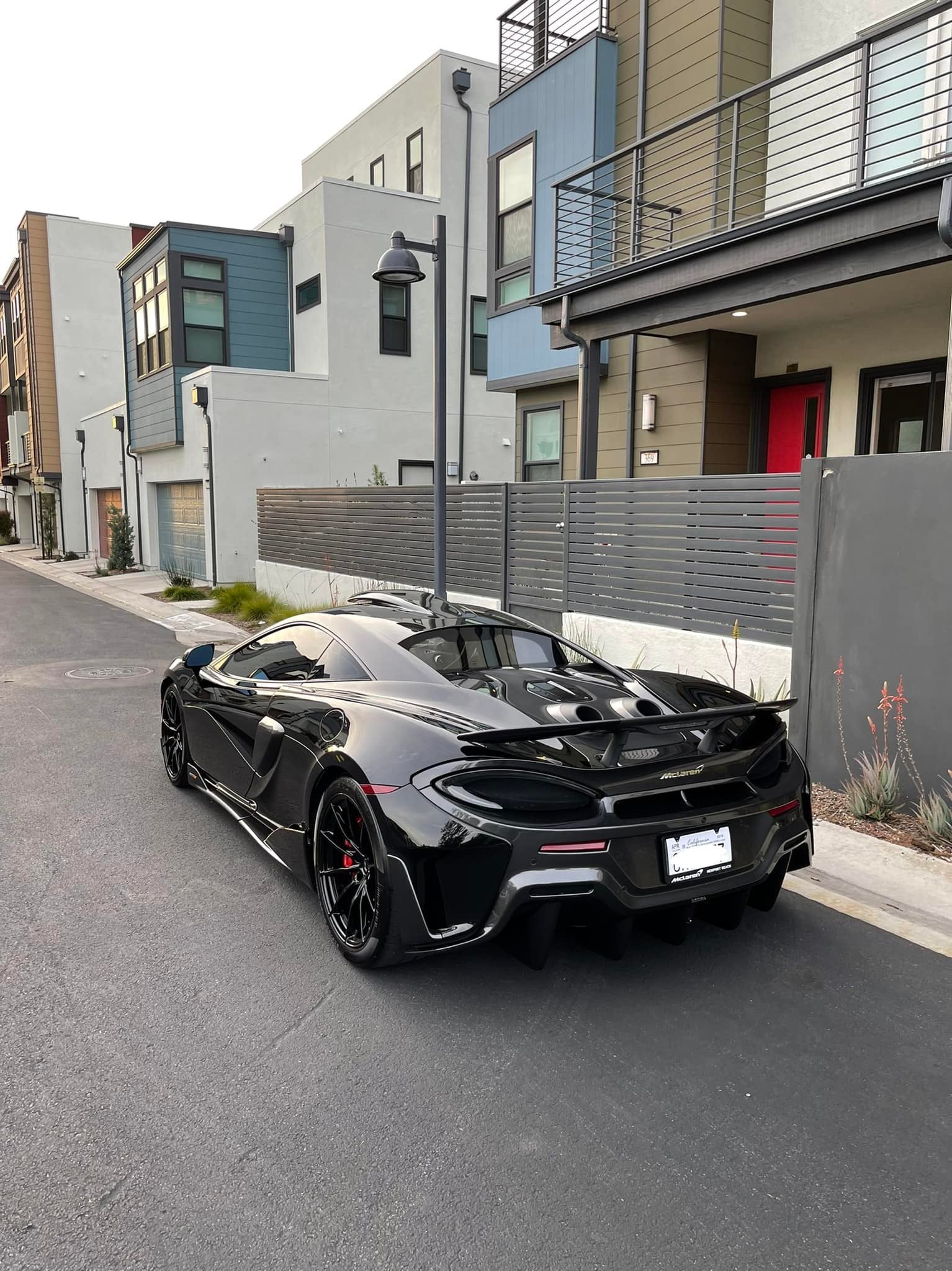 Carbon Fiber Roof Scoop vent - McLaren 540C/570GT/570S/600LT