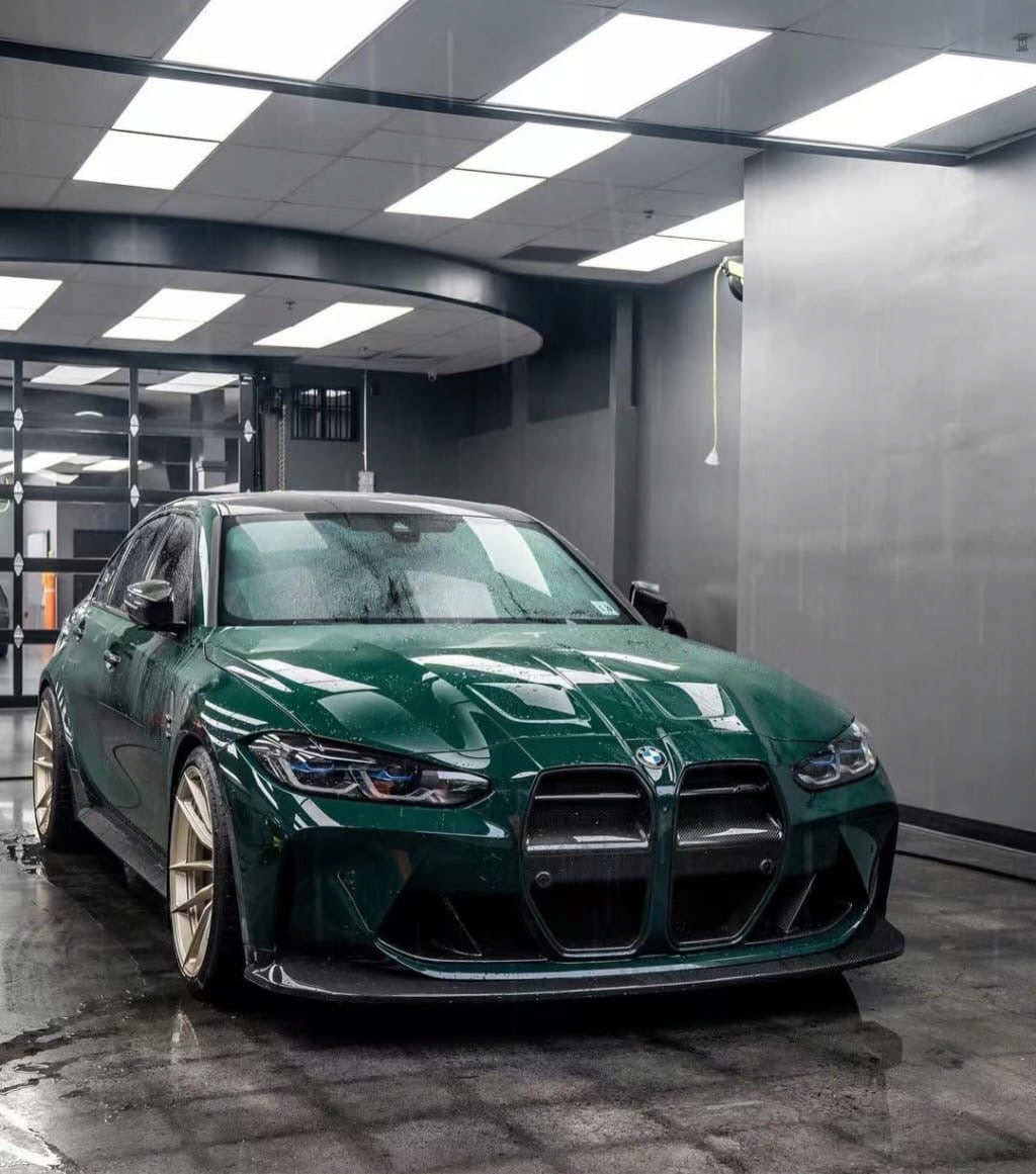 RSC Style Carbon Fiber Front Lip Splitter - BMW G8X G80 G82 M3 M4