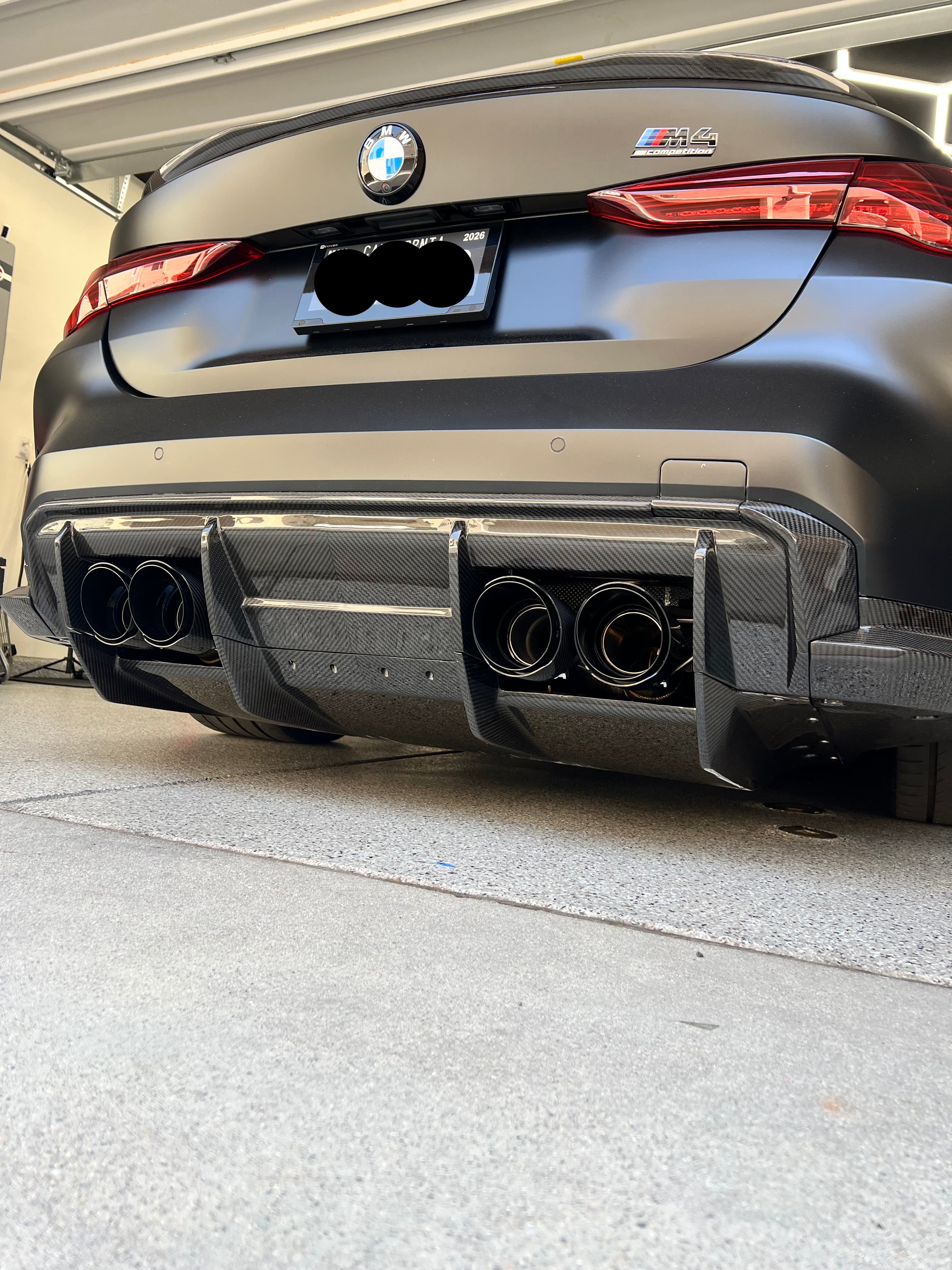 Carbon Fiber Rear Undertray Diffuser - BMW G80 M3 / G82 & G83 M4