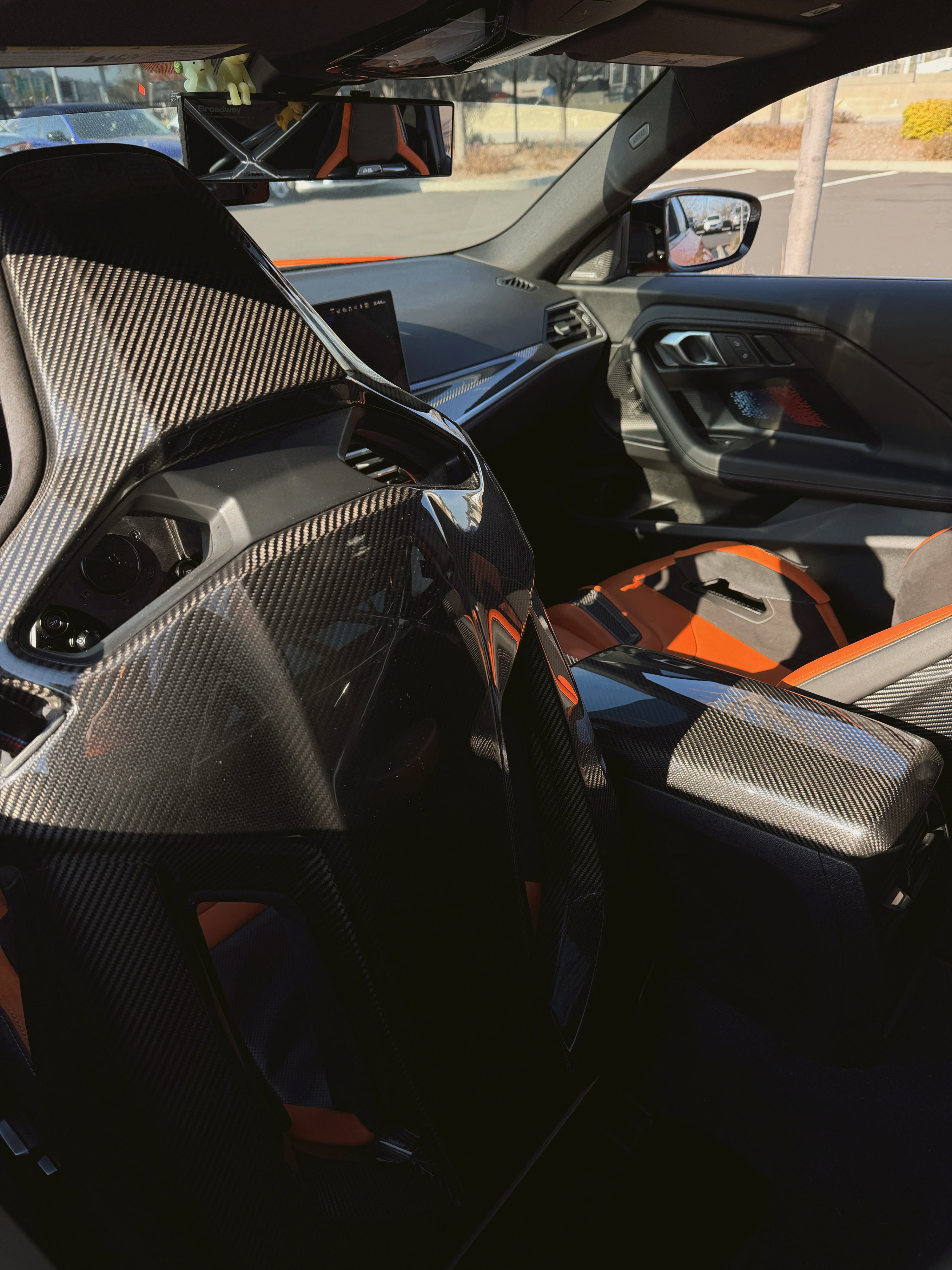 Carbon Fiber Center armrest Console - BMW G80 M3 G82 M4 G87 M2