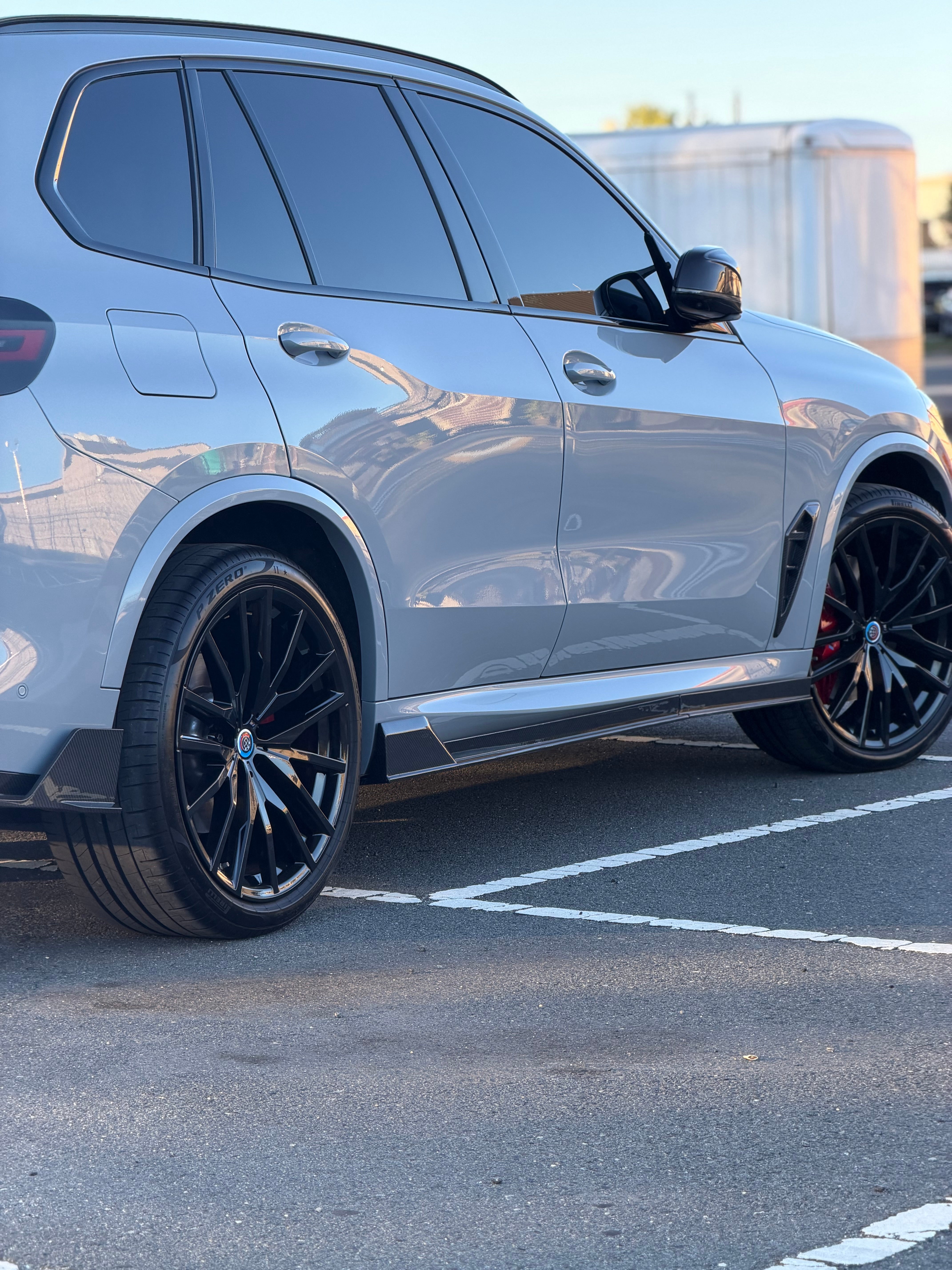 Carbon Fiber Winglet Side Skirts v2 - BMW G05 X5