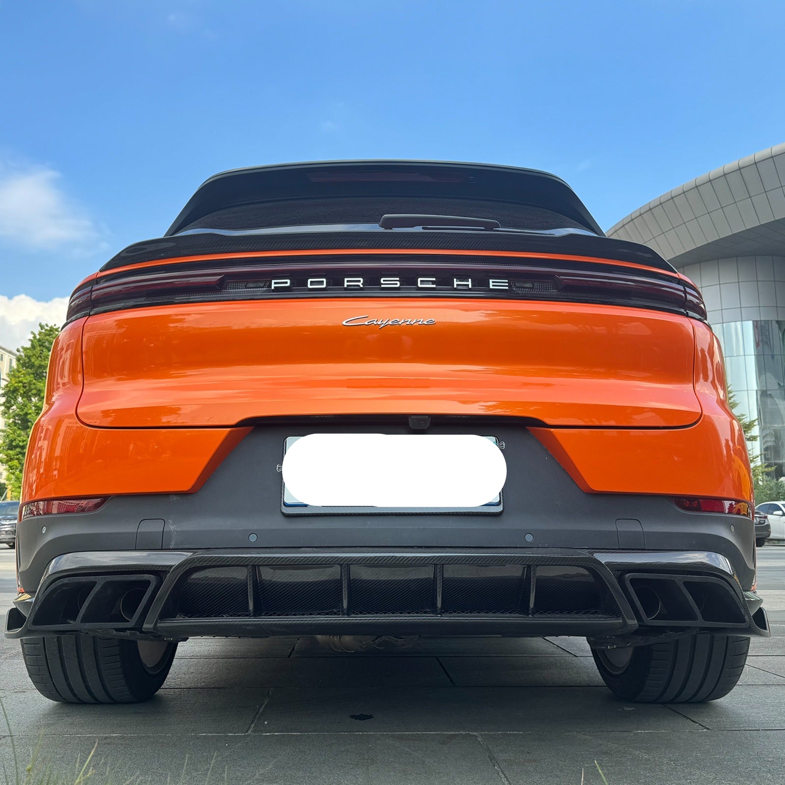 Carbon Fiber Aero Wide Body Kit - Porsche Cayenne 2024+