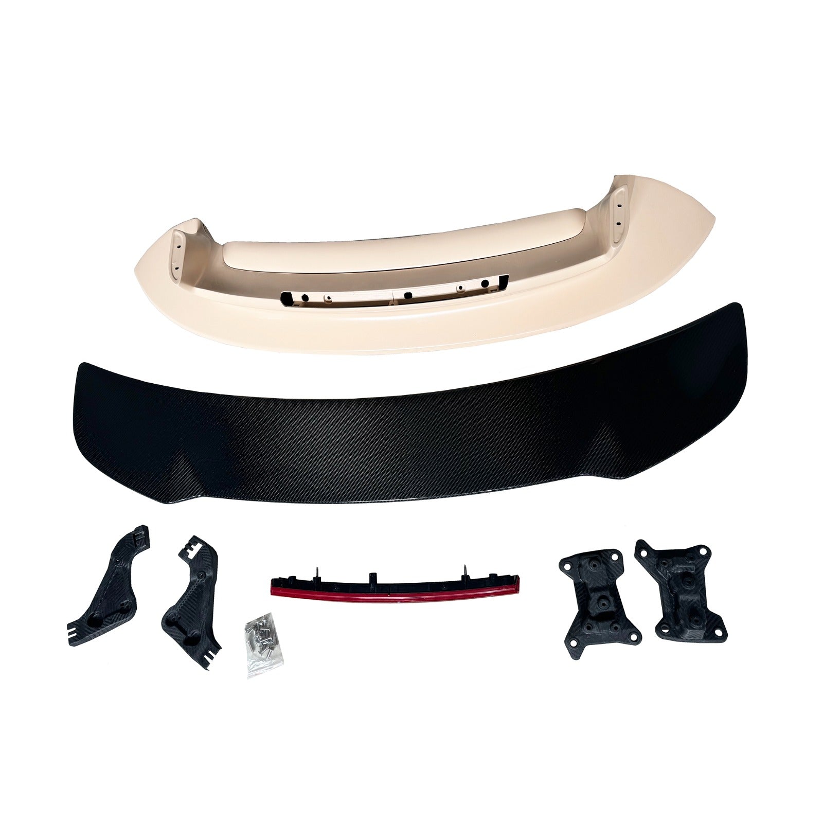 Carbon Fiber PRepreg Wing w/ FRP Base - Porsche 992 911 carrera 992.1 992.2 coupe
