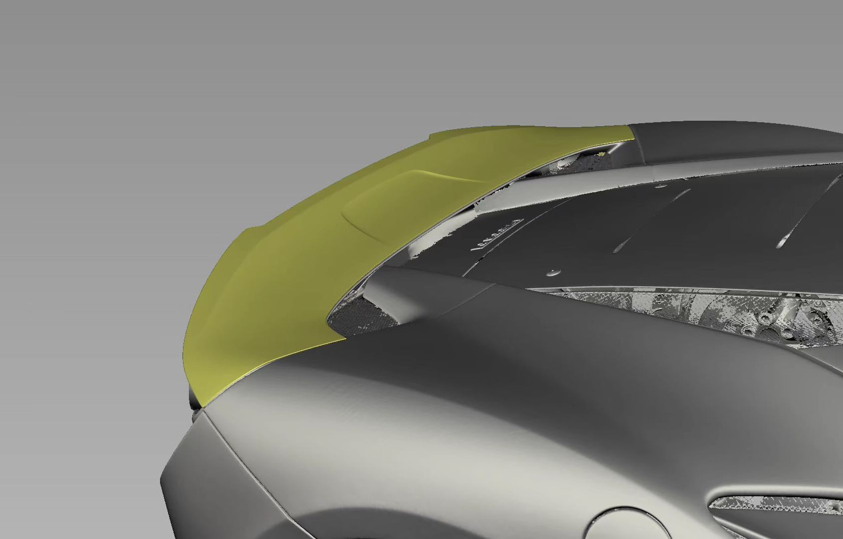 Carbon Fiber R Rear Spoiler - Ferrari F8