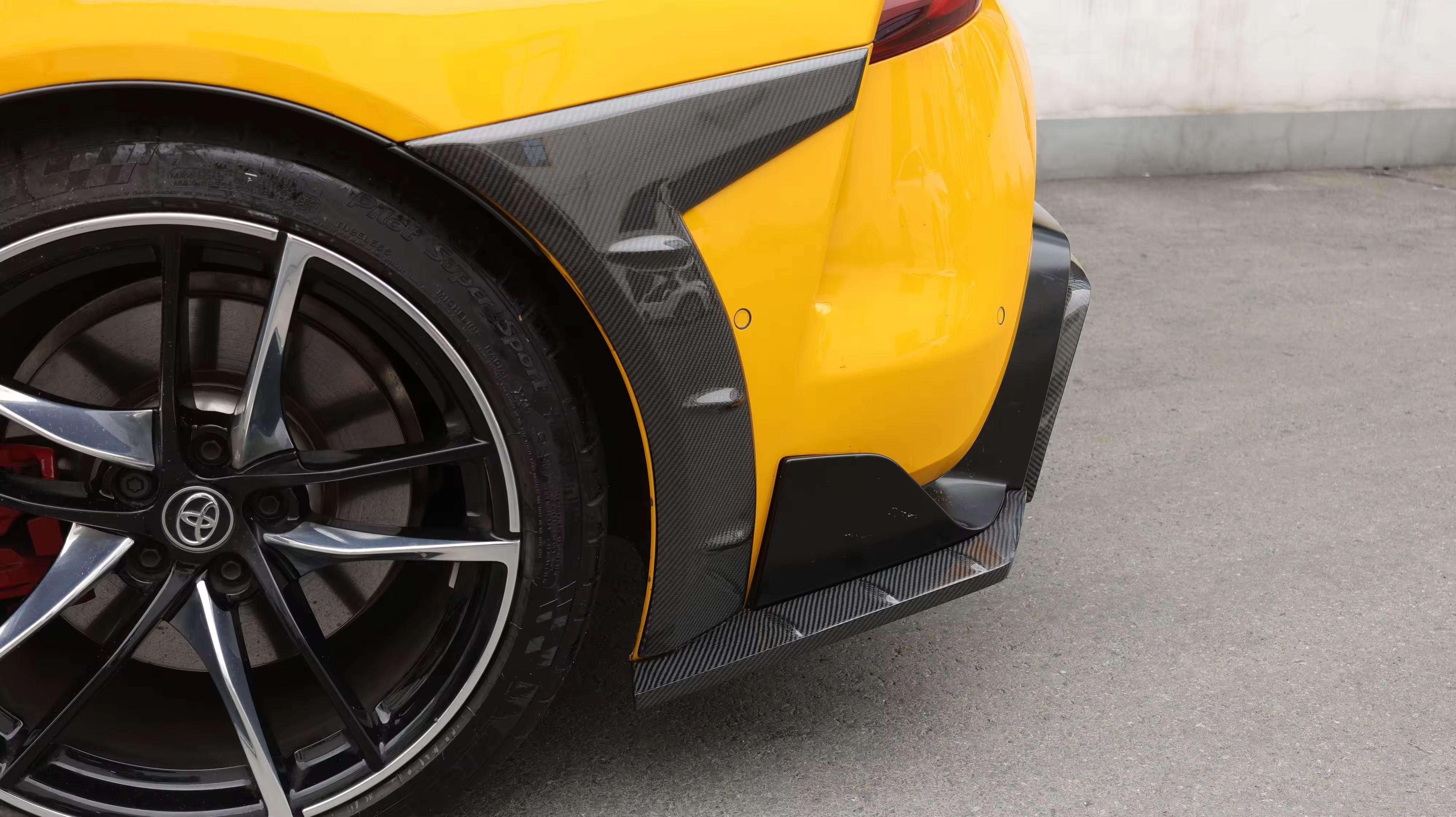 Carbon Fiber TCI Front + Rear Fender Trim -  Toyota GR Supra A90 MK5 (2020–2025)