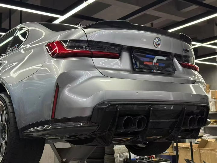 Carbon Fiber Rear Undertray Diffuser - BMW G80 M3 / G82 & G83 M4