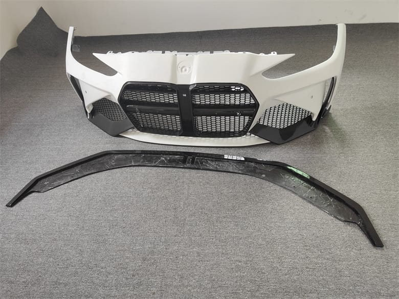 Carbon Fiber AD Style Front Bumper W/ Front Lip - BMW G80 M3/G82/G83 M4