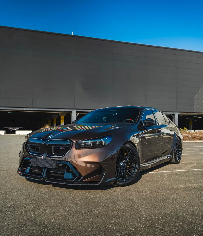 MP style dry carbon fiber front lip - BMW G90/ G99 Wagon M5