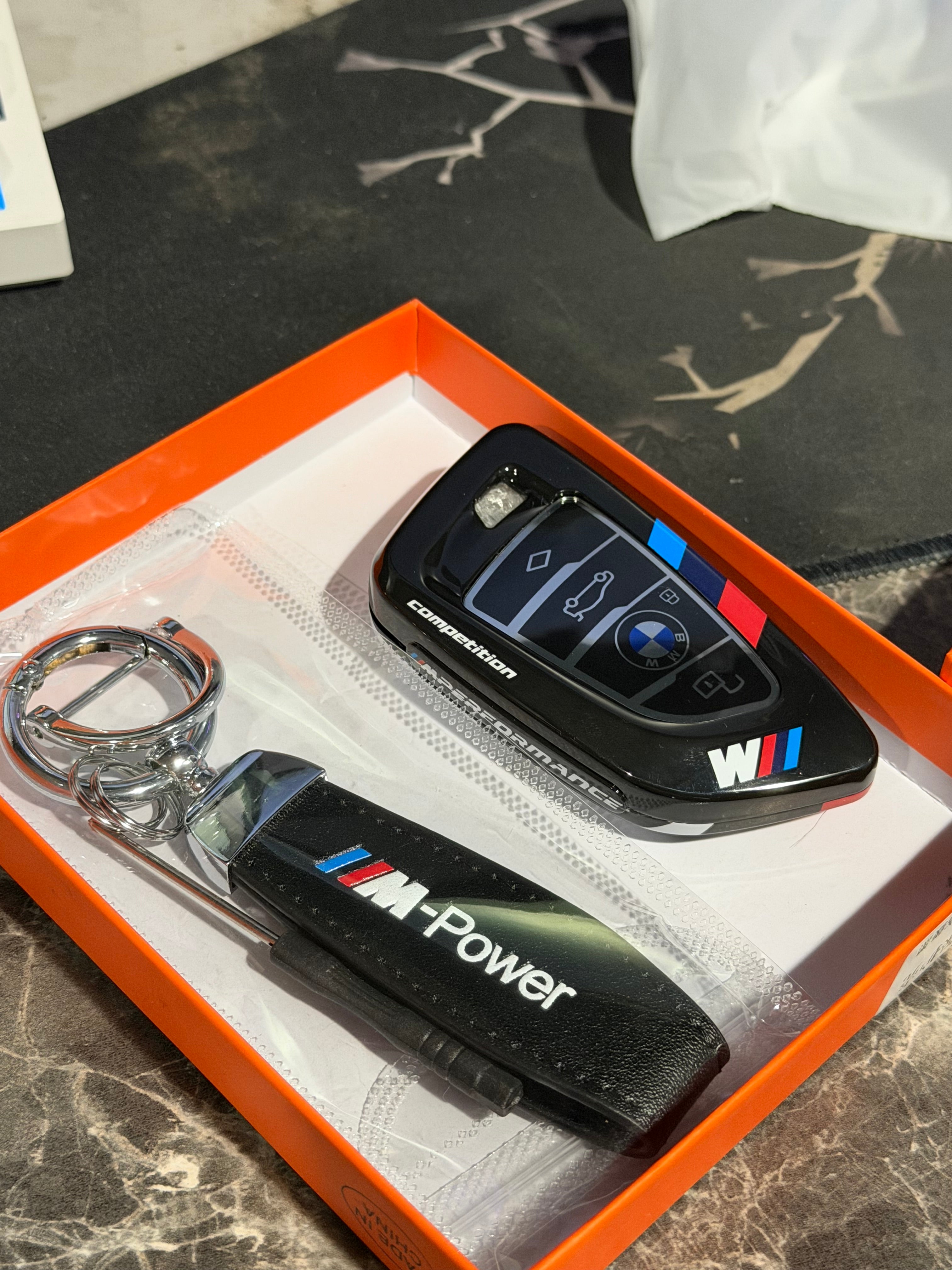 MP V2 KeyFob Protector cover - BMW G87 M2 G42 2 Series G26 G20 BMW 4 Series Gran Coupe (2022–Present) | BMW 2 Series Coupe (2022–Present) | BMW i4 (2022–Present) | BMW M2 (2023–Present)