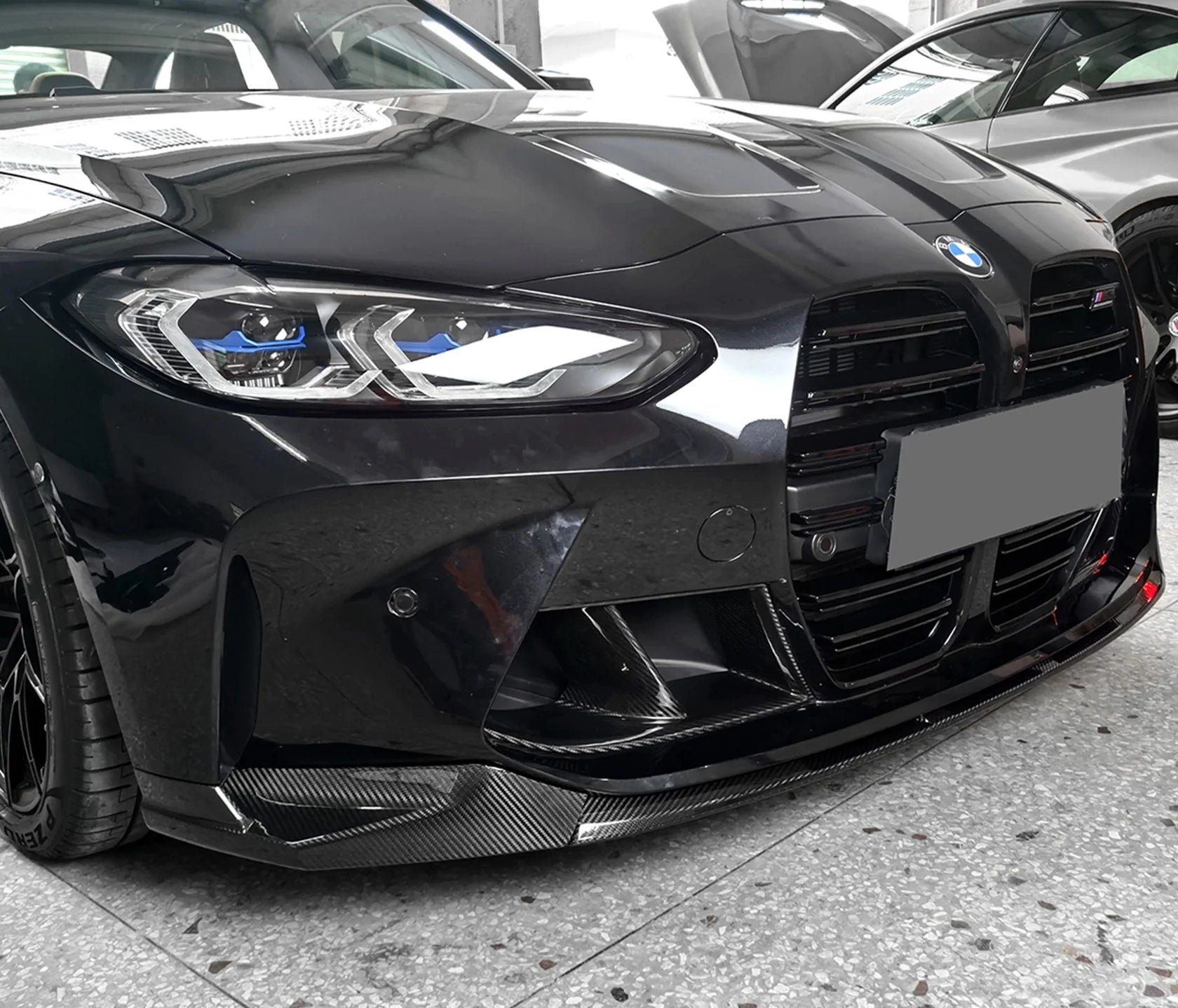 Dry Pre- Preg Carbon Fiber MP Front Lip - BMW G80 & G81 M3 / G82 & G83 M4