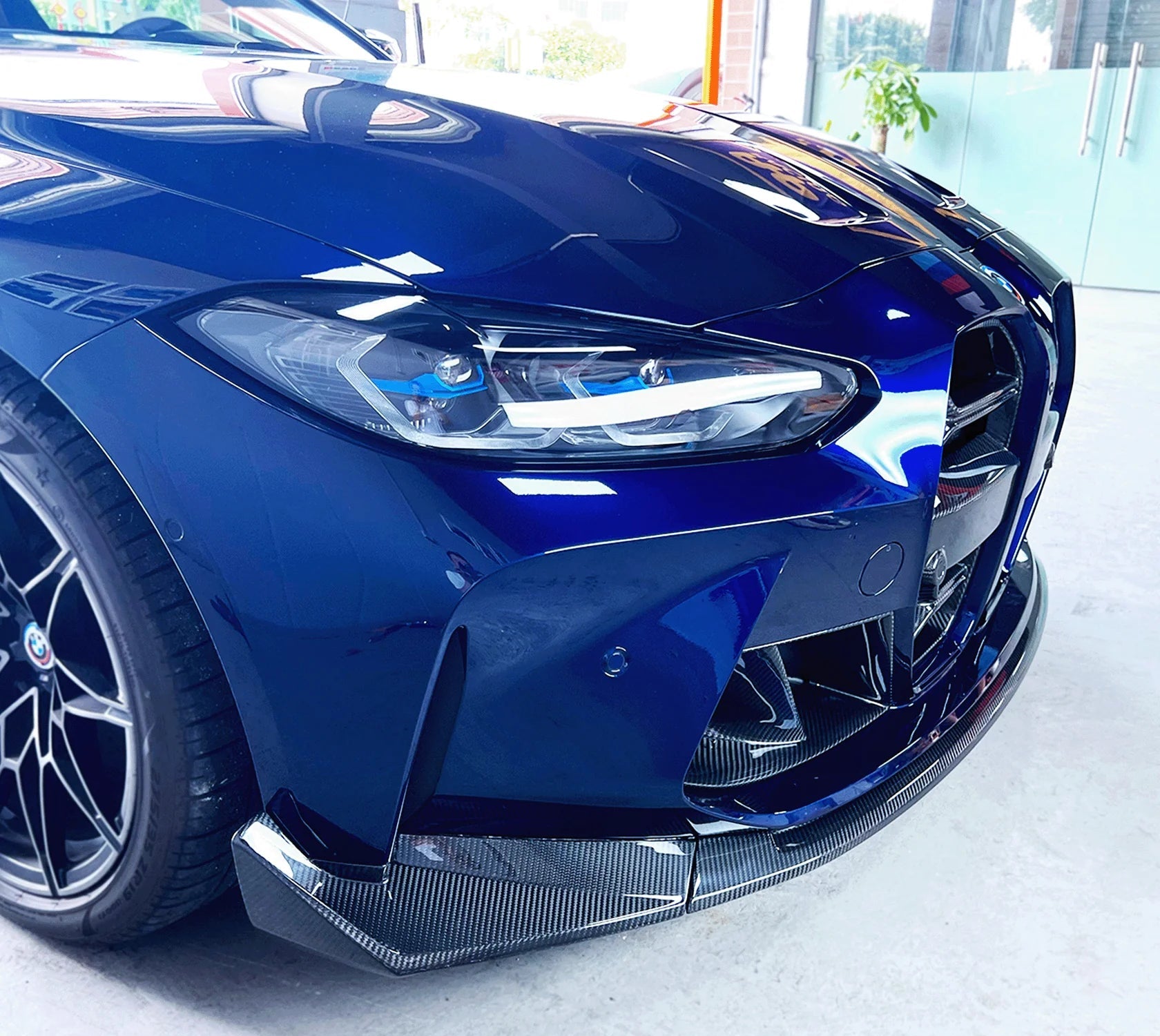 Dry Carbon Fiber CSL Style Front Lip - BMW G80 M3 & G82/G83 M4