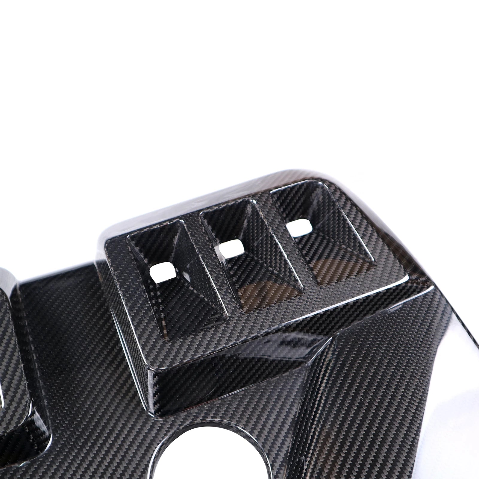 Carbon Fiber Engine Cover Big Size Replacement - BMW G87 M2 M3 G80 G81 M4 G82 G83
