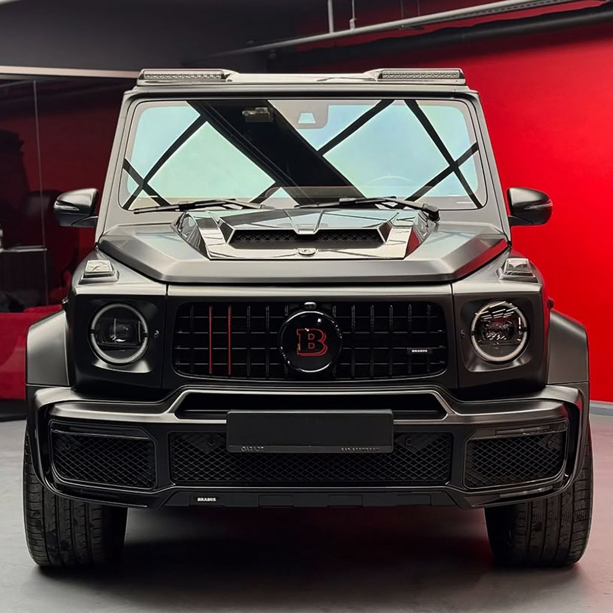 BRB B800 Style Carbon Fiber Body Aero kit BRabus- Mercedes G Wagon W463 & W464 G350 & G500 & G63