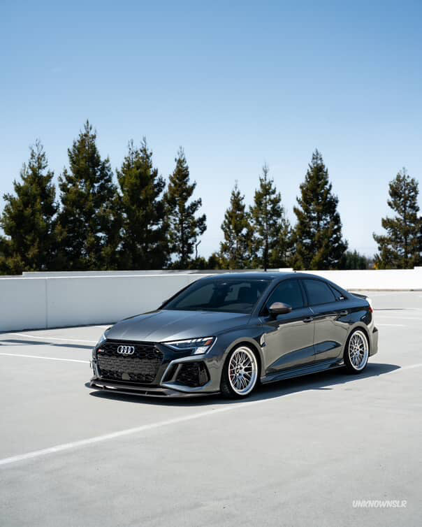 Dry Carbon Fiber Side Skirt - Audi RS3 8Y sedan