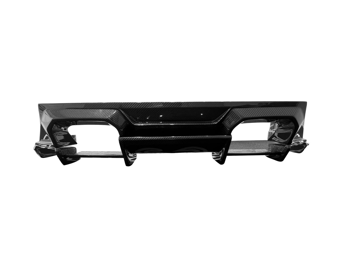 Carbon Fiber Rear Undertray AN Style Diffuser - BMW G87 M2