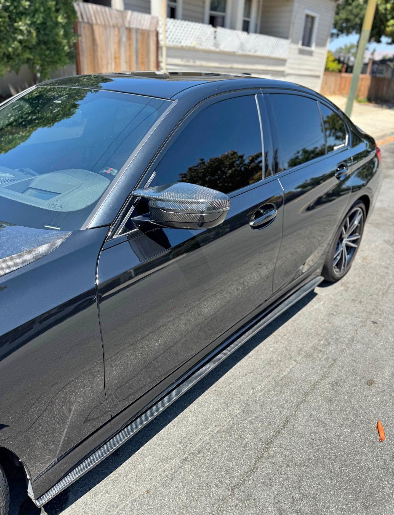 CMST Style Carbon Fiber Side Skirts - BMW G20 3 Series