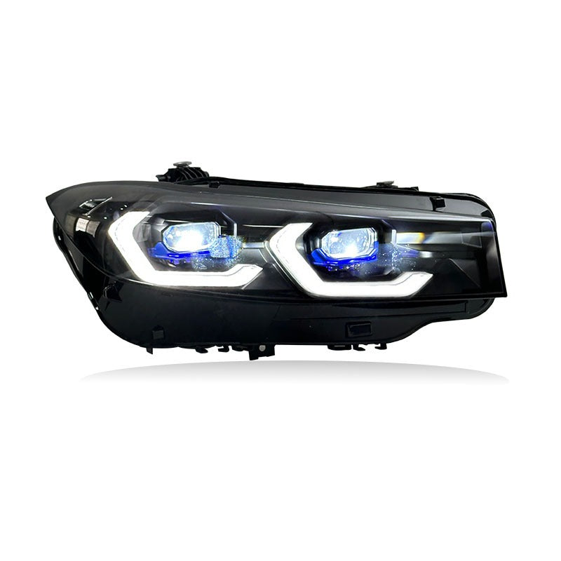 LED Laser G8X Style Dual DRL Color Headights - BMW G20 / G28 3 Series