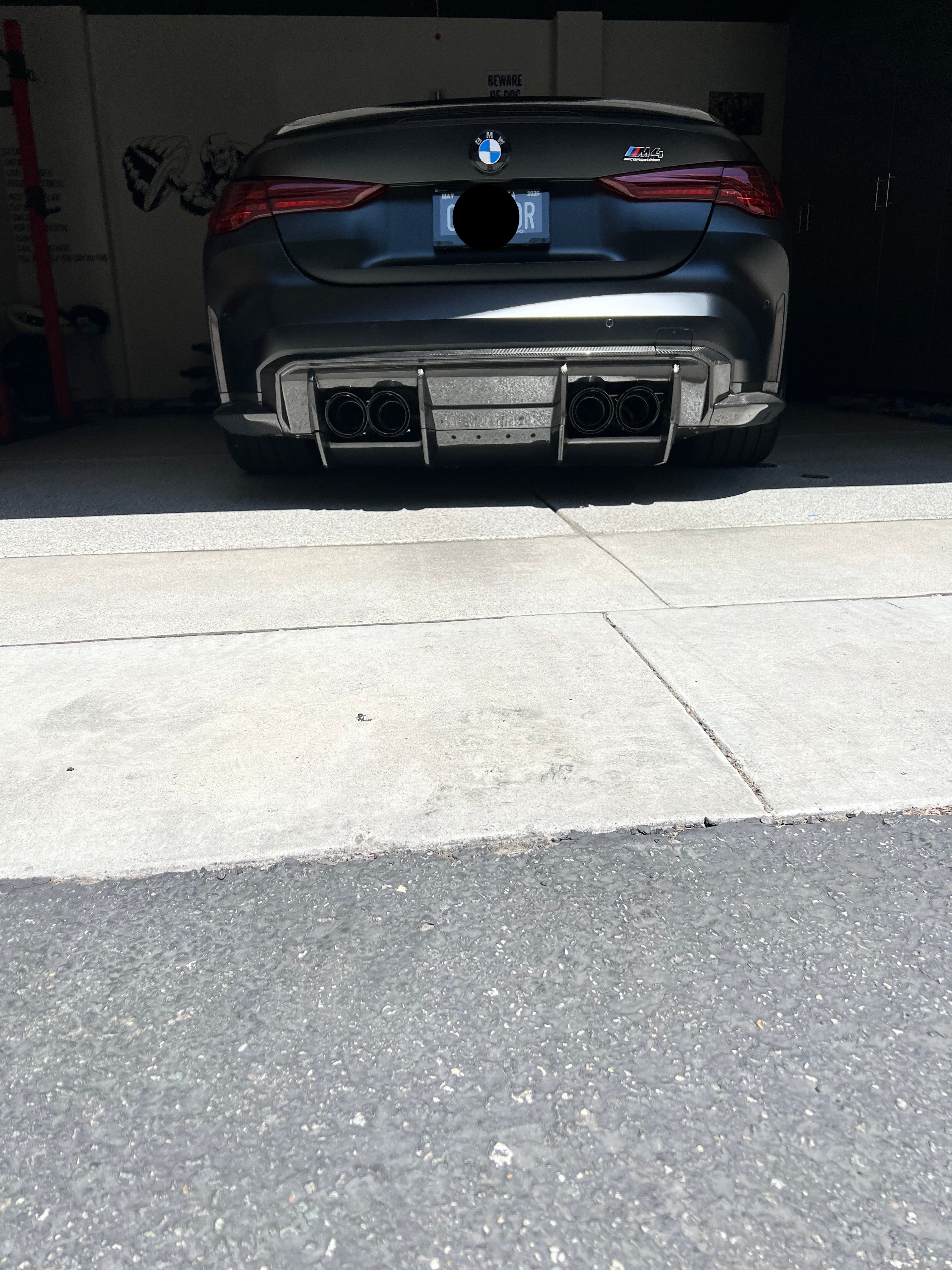 Carbon Fiber Rear Undertray Diffuser - BMW G80 M3 / G82 & G83 M4