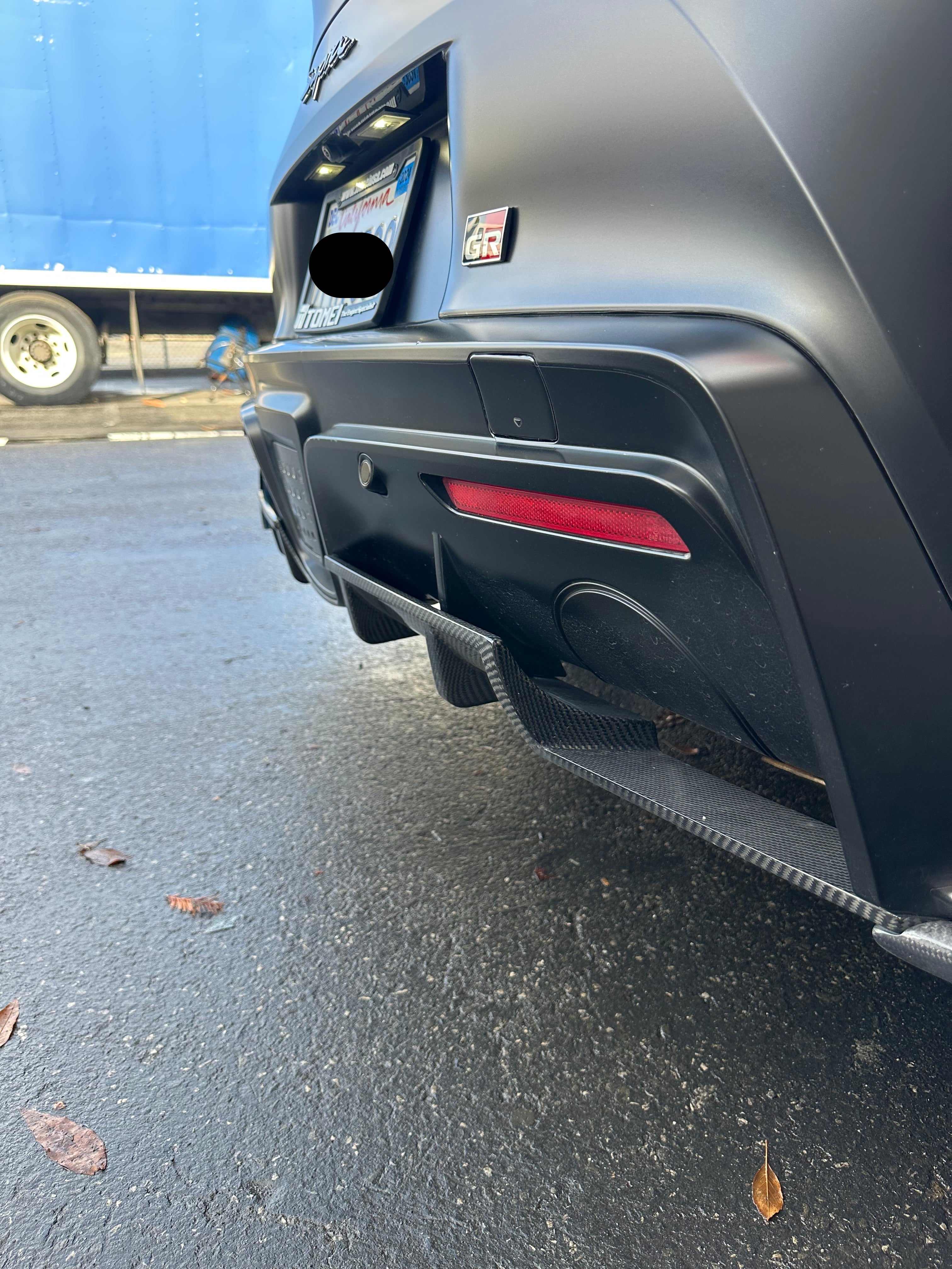 Carbon Fiber Diffuser Extension - TOYOTA SUPRA A90/A91