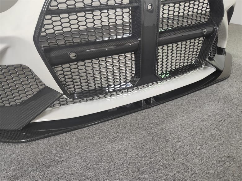 Carbon Fiber AD Style Front Bumper W/ Front Lip - BMW G80 M3/G82/G83 M4