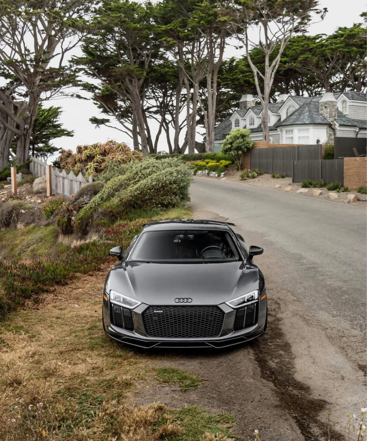 Carbon Fiber Front Lip - Audi R8 V10 Plus 2016-2018