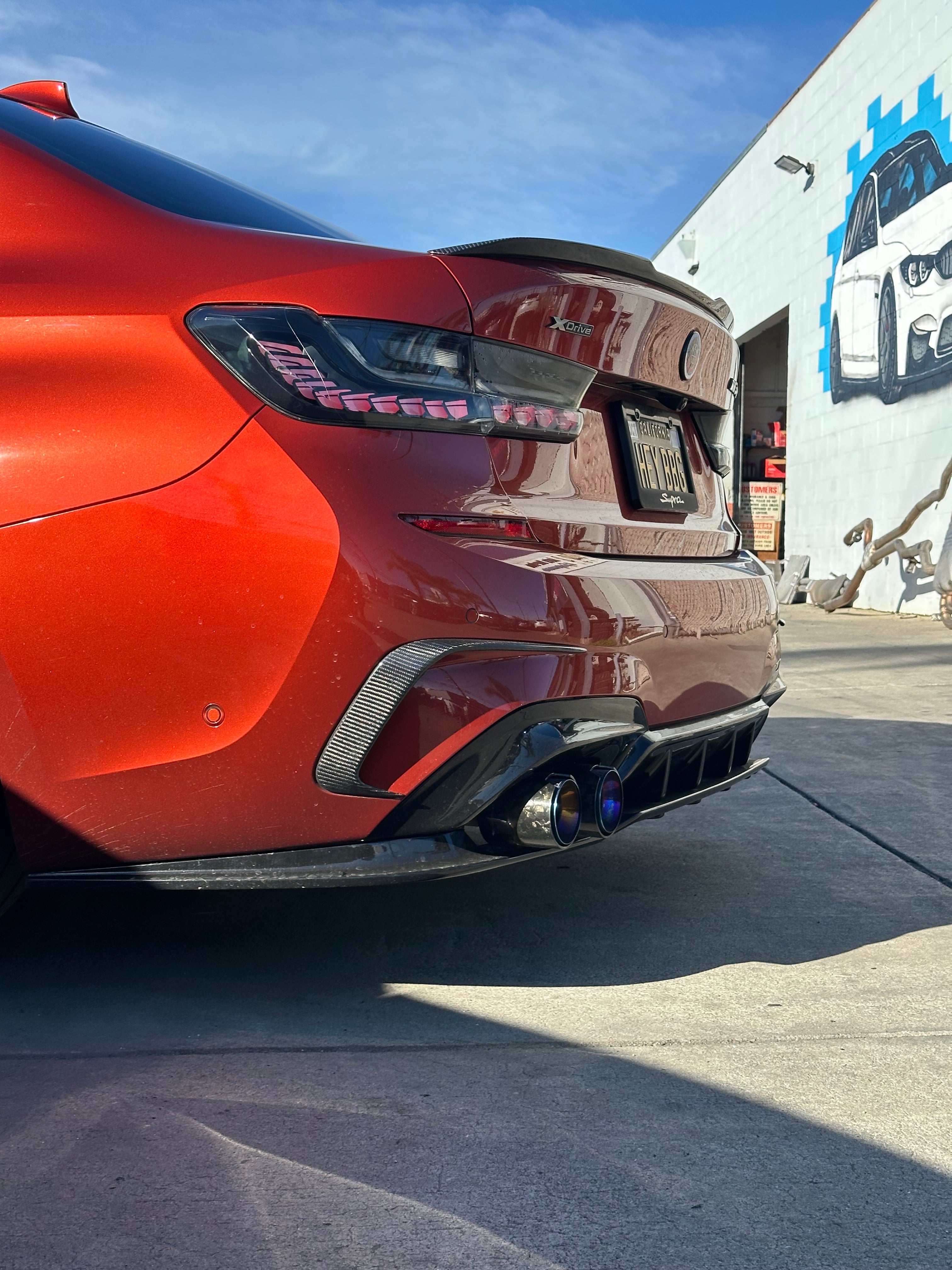 OE Style Carbon Fiber Rear Trunk Spoiler - BMW G80 M3 / G20 3 Series