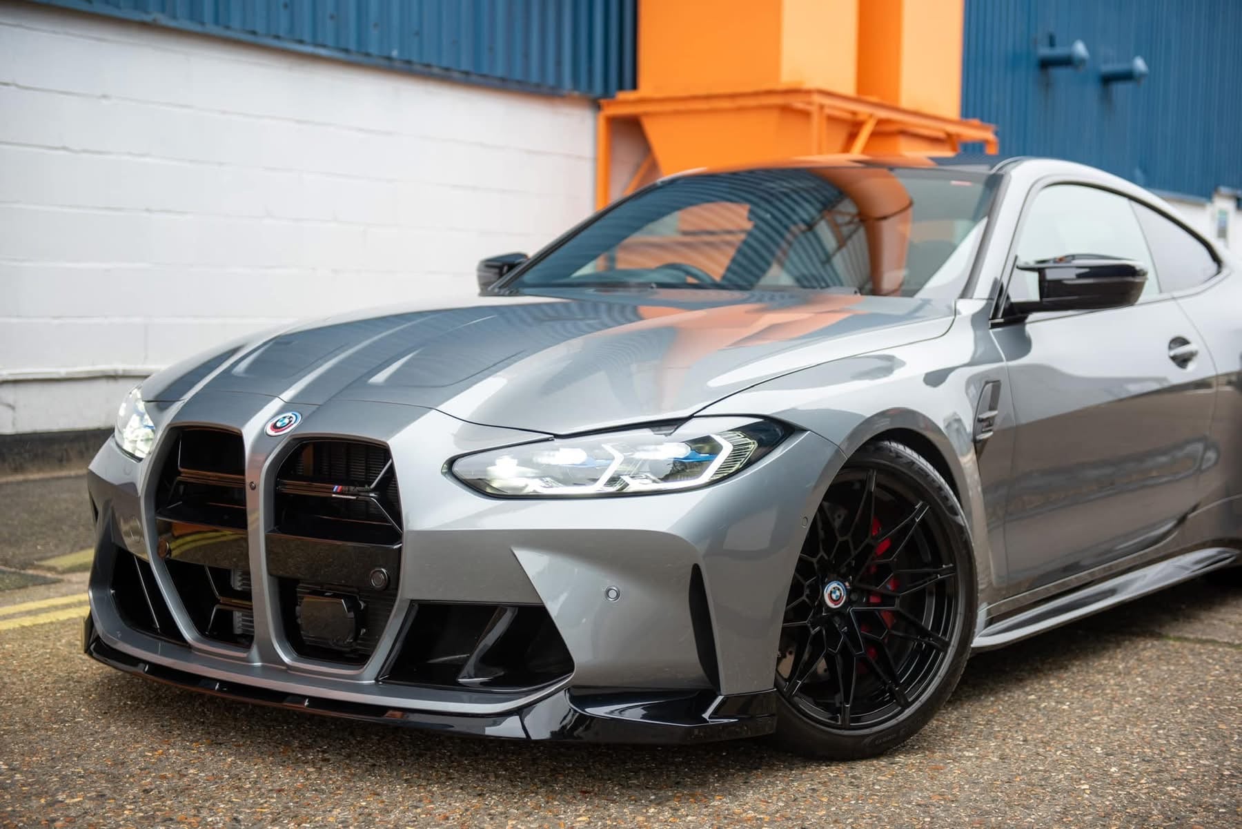 MP Style Gloss Black Front Lip - 2021-2024 BMW G80 M3 G82 G83 M4