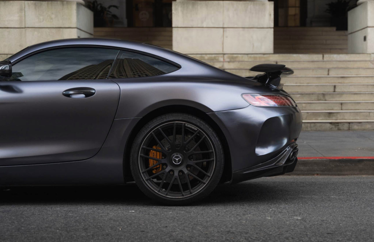 Carbon Fiber GTR Wing W/ Base Panel - Mercedes AMG GT/GTS/GTC/GTR