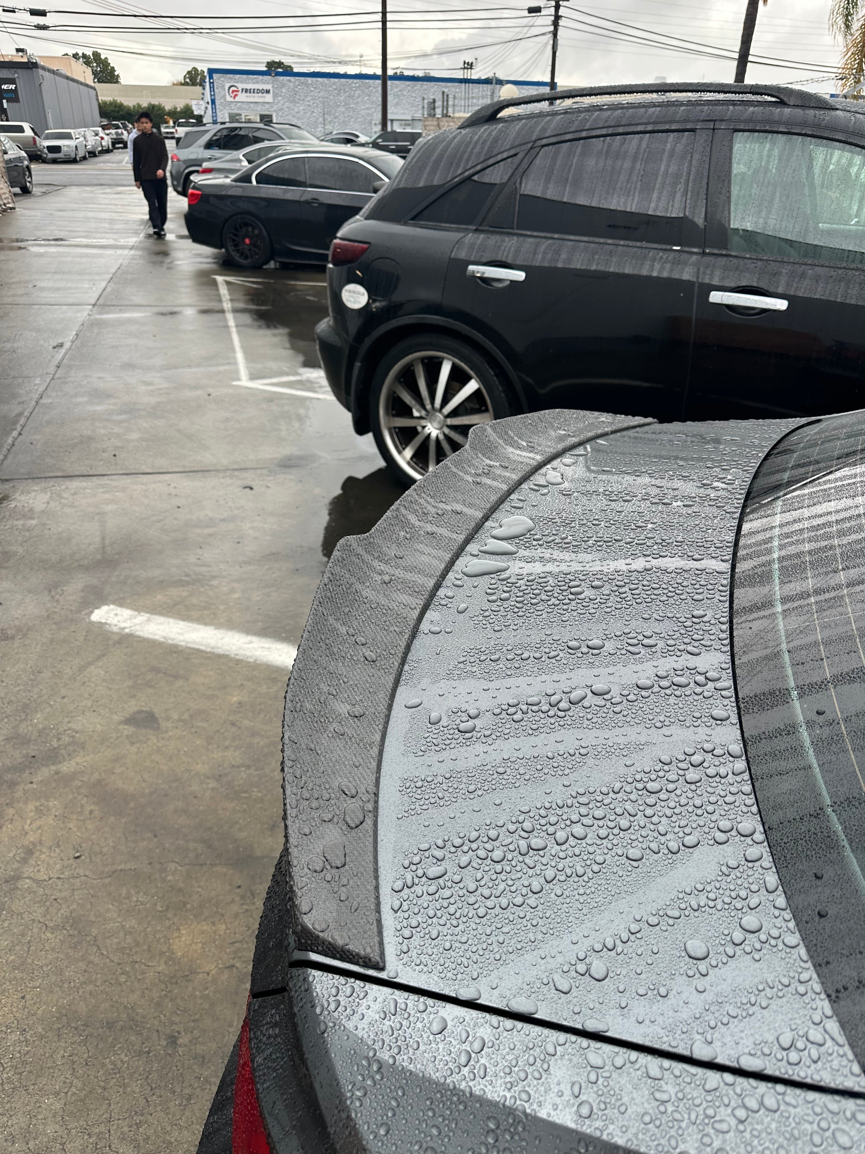 PSM Style Carbon Fiber Trunk Spoiler - Audi RS3 / S3 / A3 8Y S Line