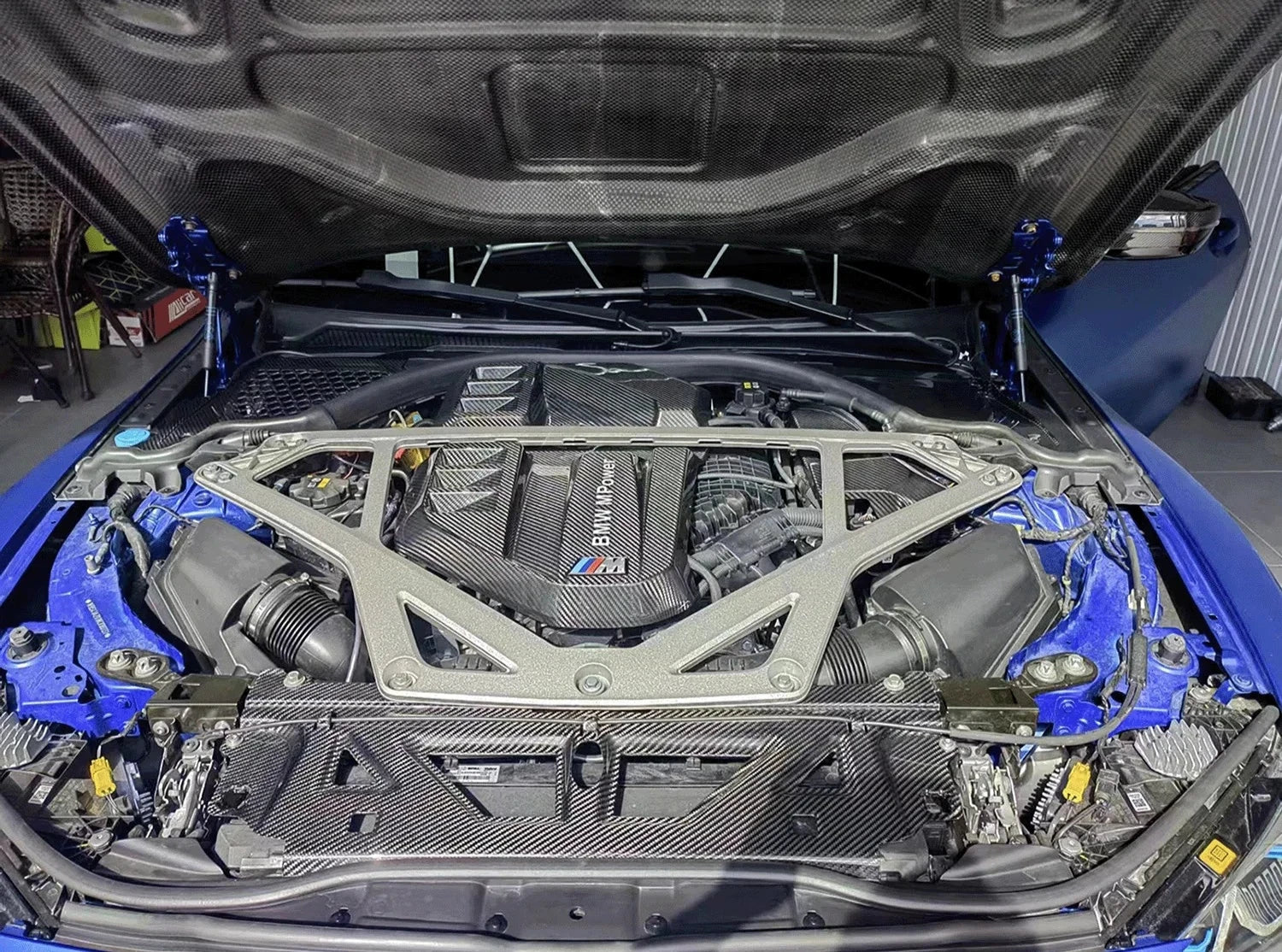 Dry Carbon Fiber Full Engine Bay Cover Kit - BMW G80 M3 & G82 M4