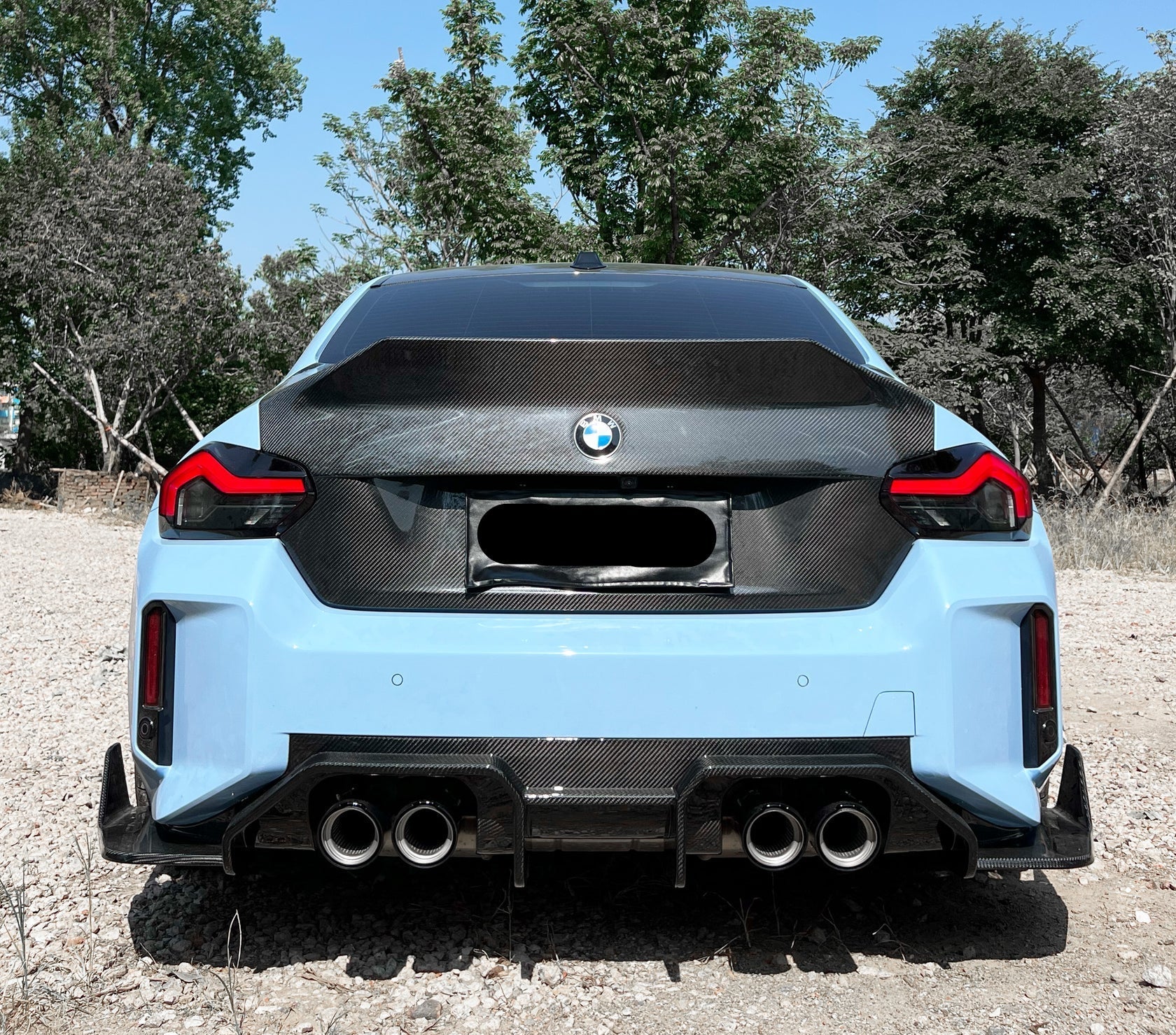 Pre-Preg Carbon Fiber AD Diffuser - BMW G87 M2