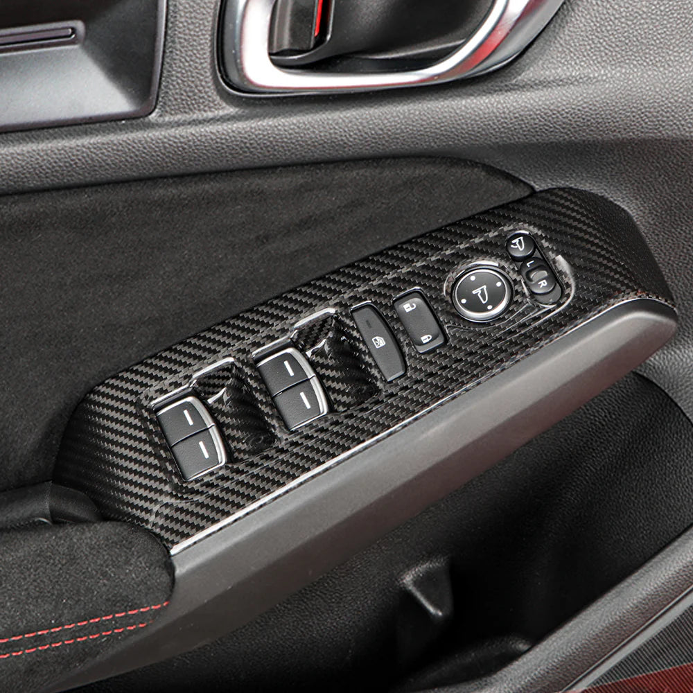 Carbon Door Switch Button Panel Kit 4PCS - Honda Civic Type R FL5 2023-25
