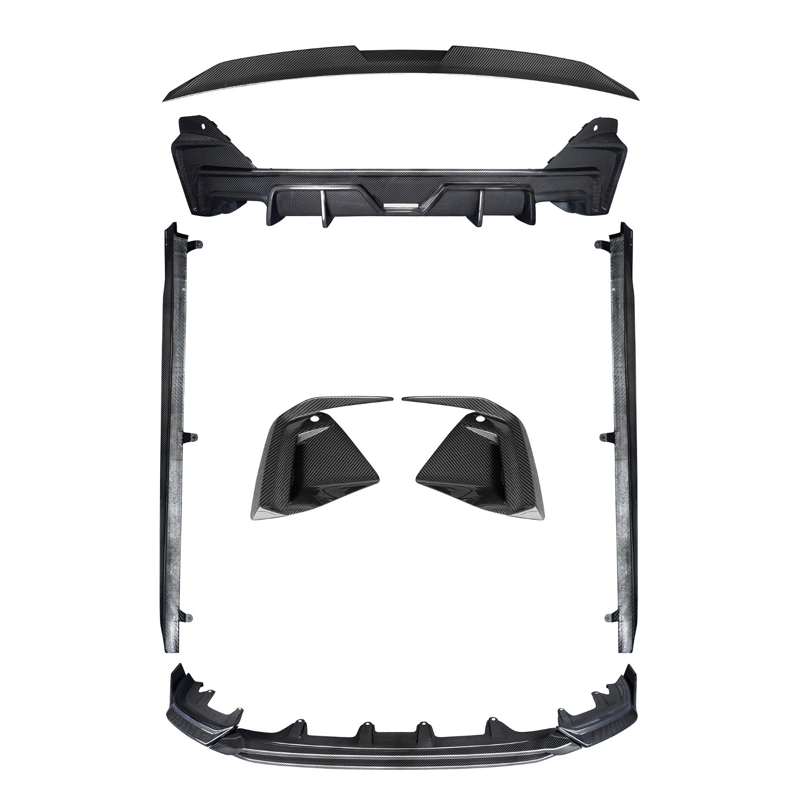 Prepreg Carbon Fiber TK Style Aero Body Kit - BMW G60 5 Series