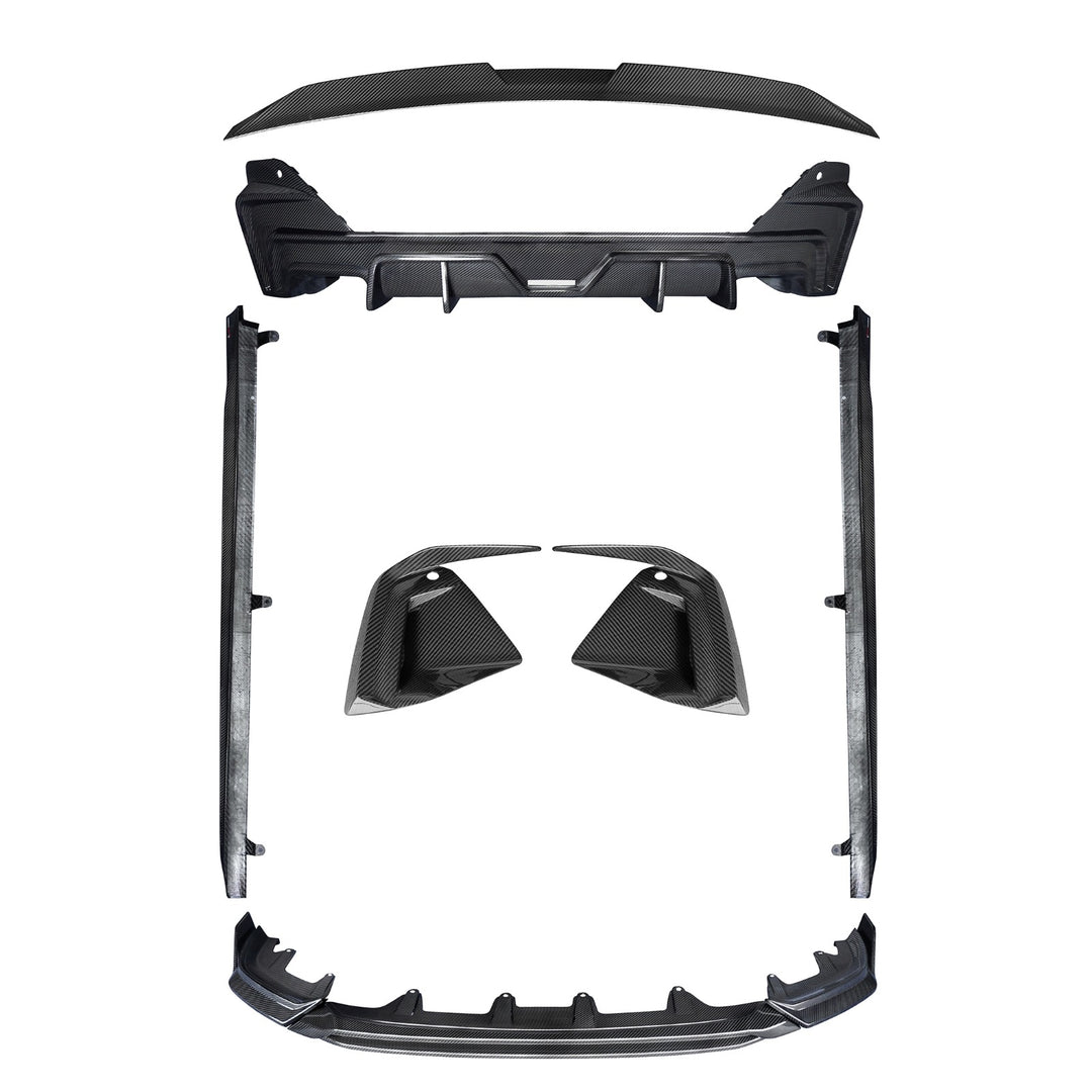 Prepreg Carbon Fiber TK Style Aero Body Kit - BMW G60 5 Series