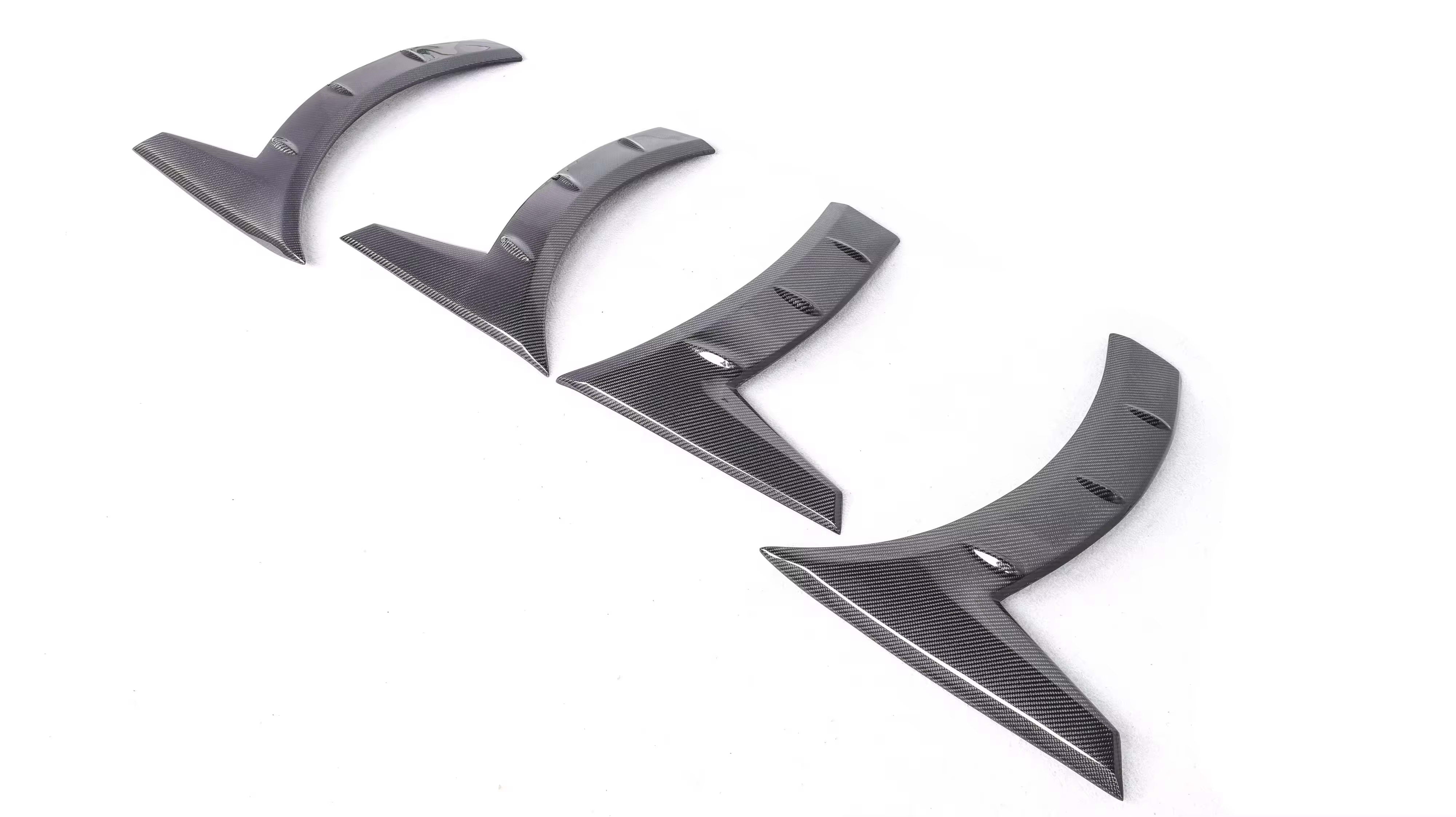 Carbon Fiber TCI Front + Rear Fender Trim -  Toyota GR Supra A90 MK5 (2020–2025)