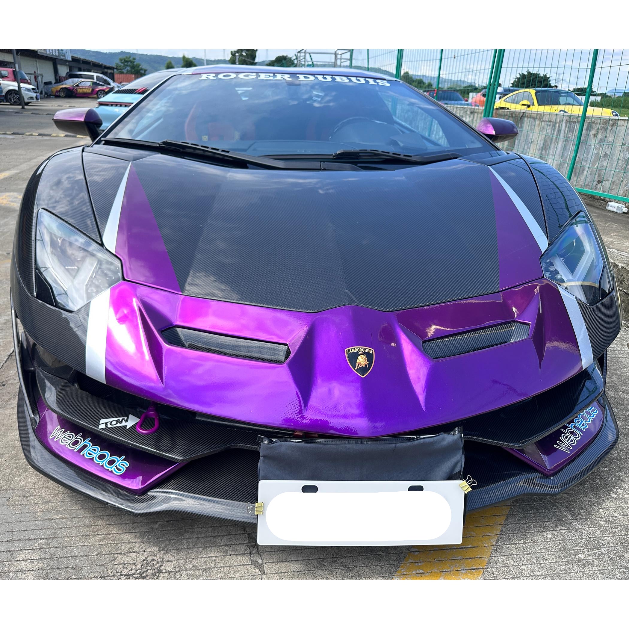Carbon Fiber Hood Bonnet Lid - Lamborghini Aventador LP700 LP720 LP740 LP750 SV SVJ