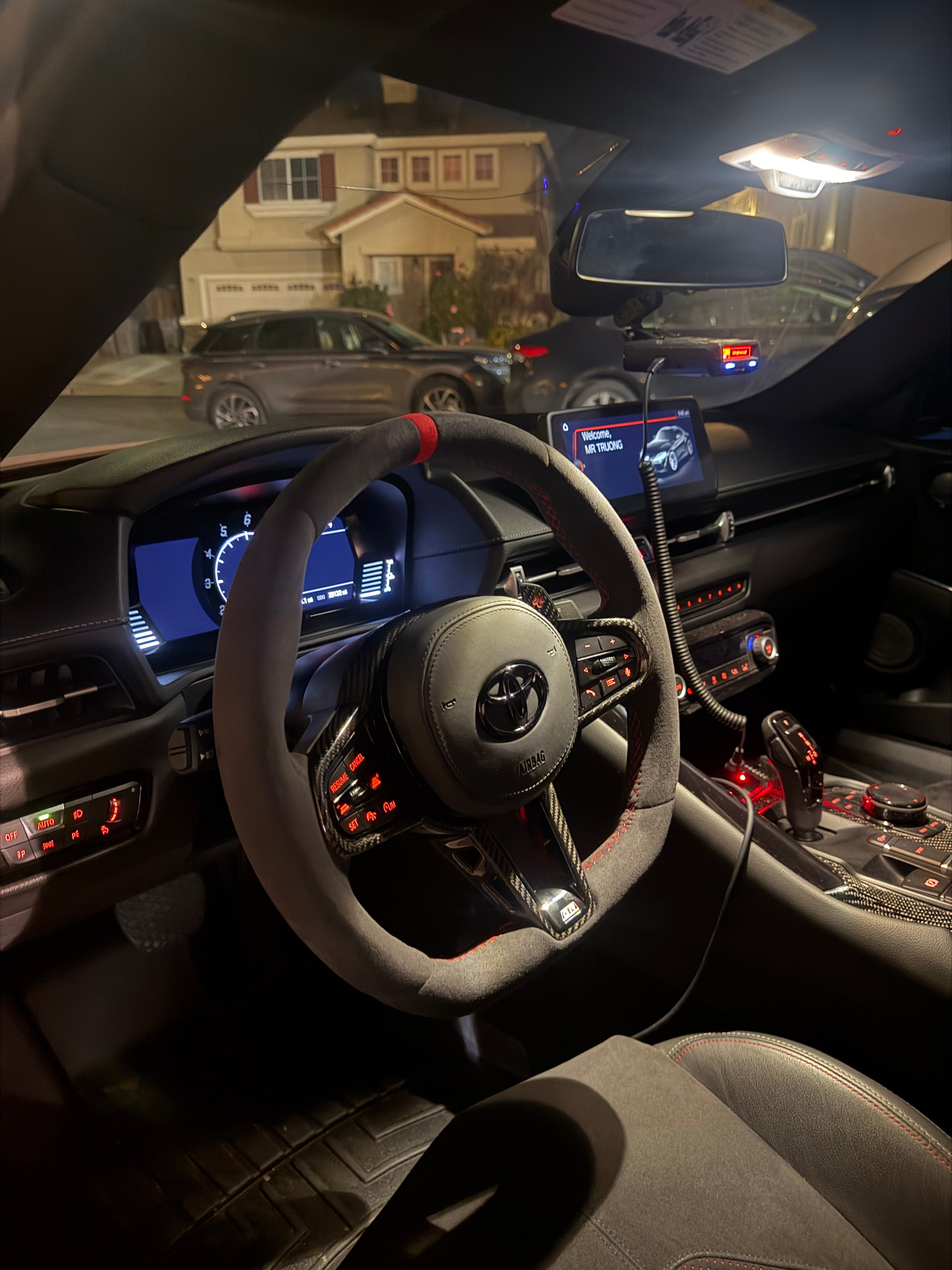 MK5 Toyota Supra A90 A91 - G8X Style Custom Steering Wheel Replacement Conversion Upgrade