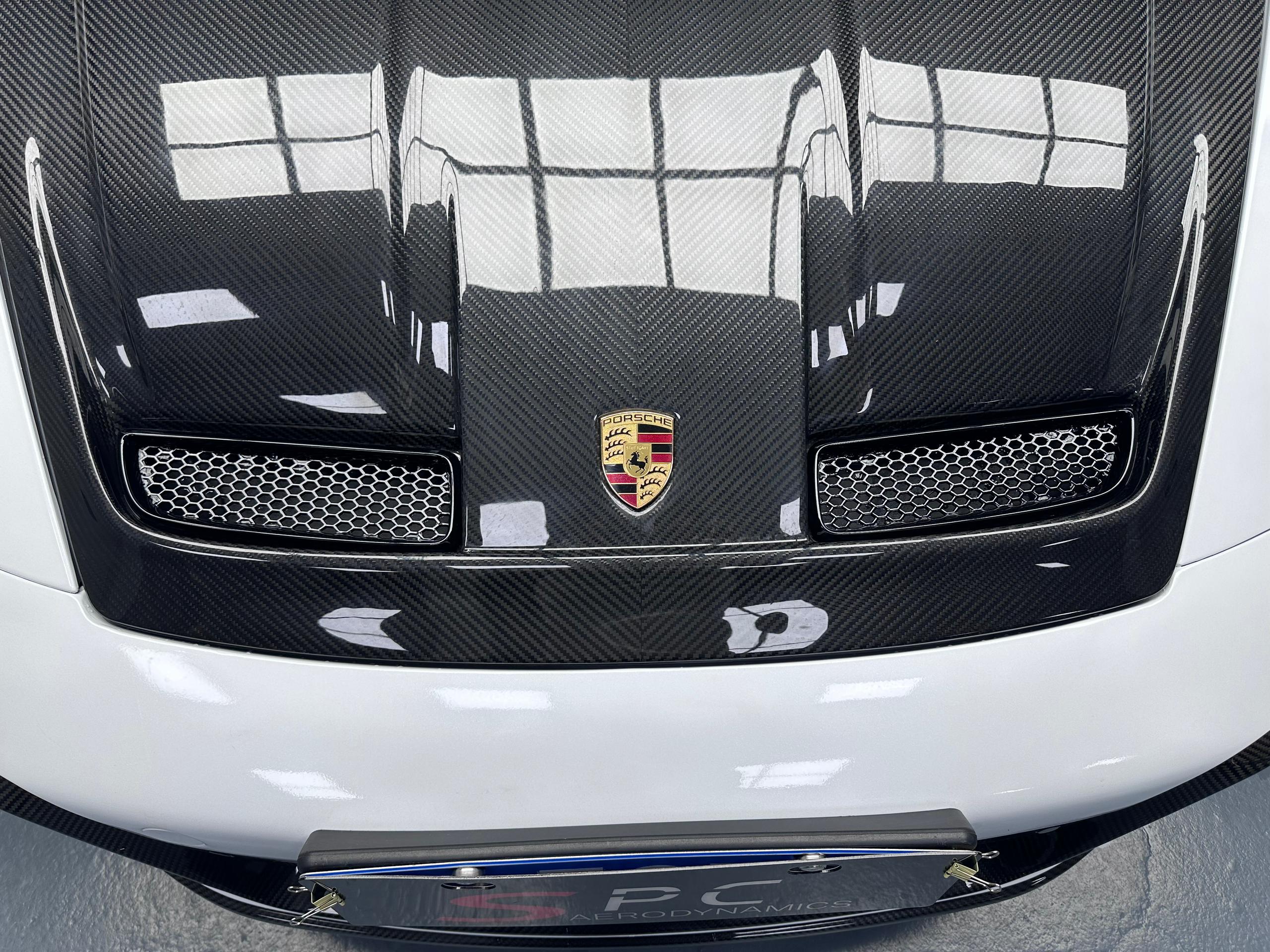 Prepreg Carbon Fiber Tec Style Front Hood Bonnet - Porsche 992 Carrera 911
