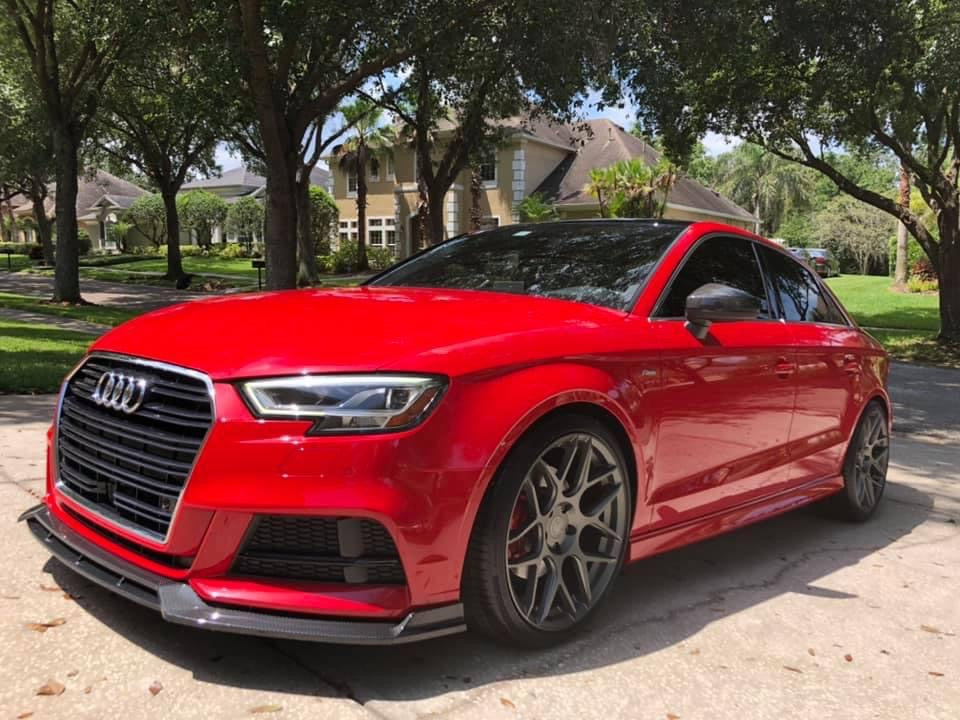 Carbon Fiber Front Lip for Audi S3/A3 8V