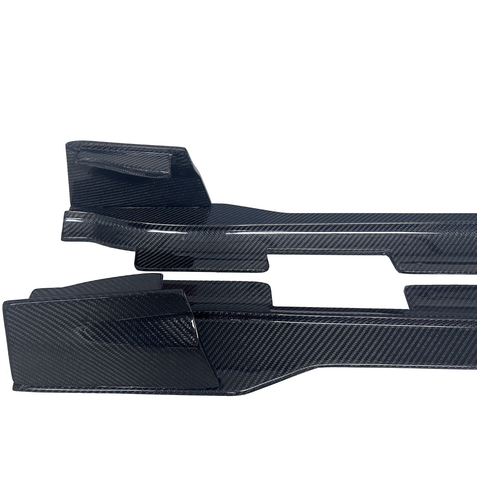 Carbon Fiber RZ Side Skirts - Porsche Taycan J1 2018+