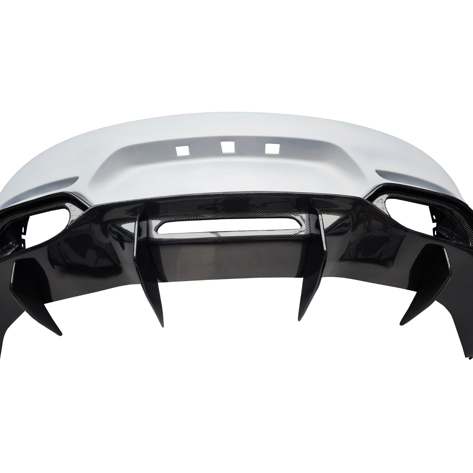 IMP Style Carbon Fiber Rear Bumper W/ Diffuser - Mercedes-Benz AMG GT GTC GTS