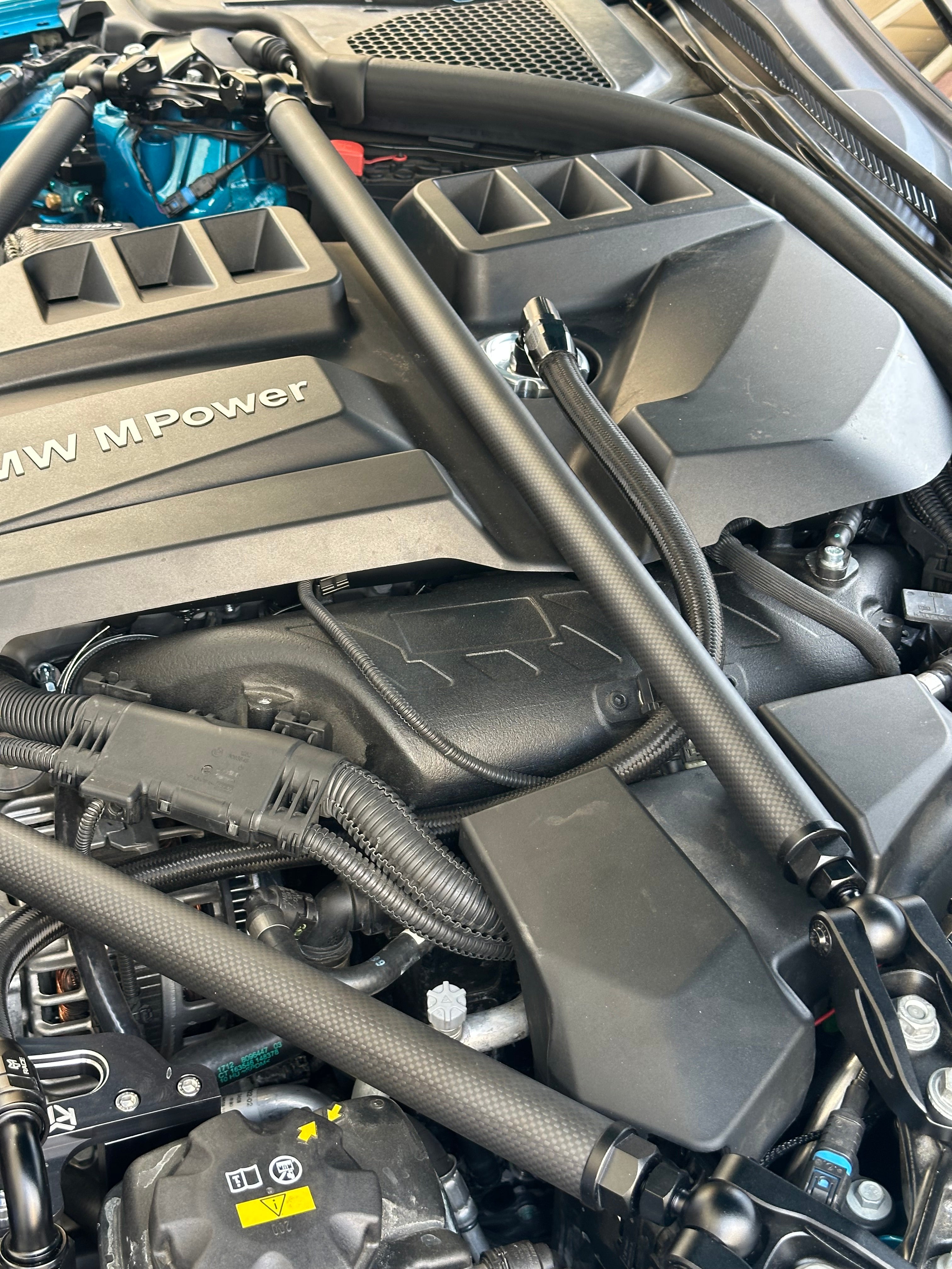 G8X Carbon Fiber Strut Tower Brace - BMW G80 & G81 M3/G82 & G83 M4/ & G87 M2