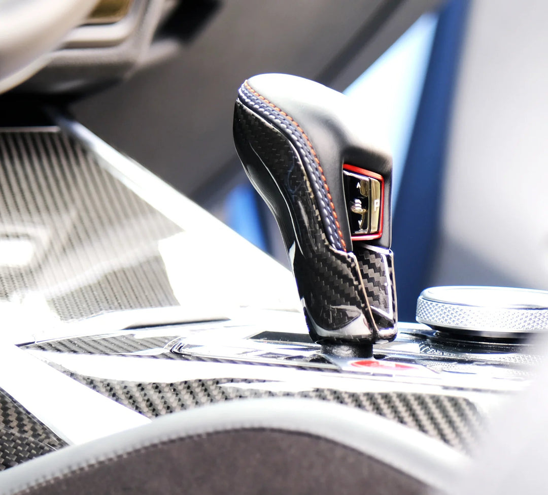 Carbon Fiber Gear Shift Knob Cover - BMW G87 G80 G82 G83 X3M X4M X5M