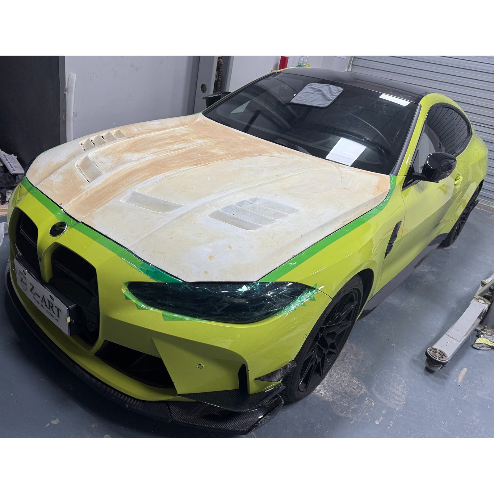 Carbon Fiber Vented GT Front Engine hood - BMW G80 M3 & G81 M3 / G82 & G83 M4