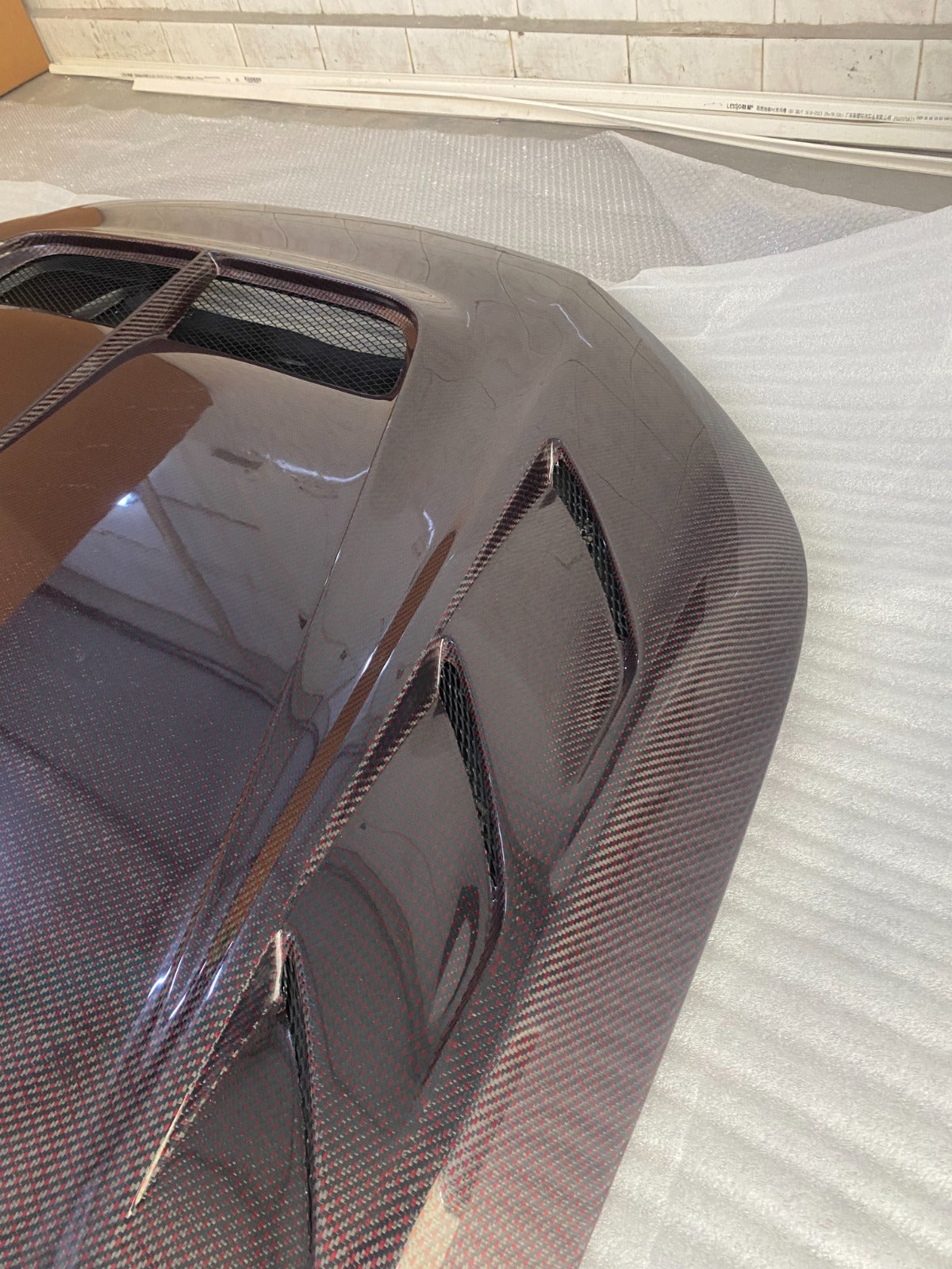 VS Style Carbon Fiber Vented Hood Bonnet - Honda Civic Type R FL5